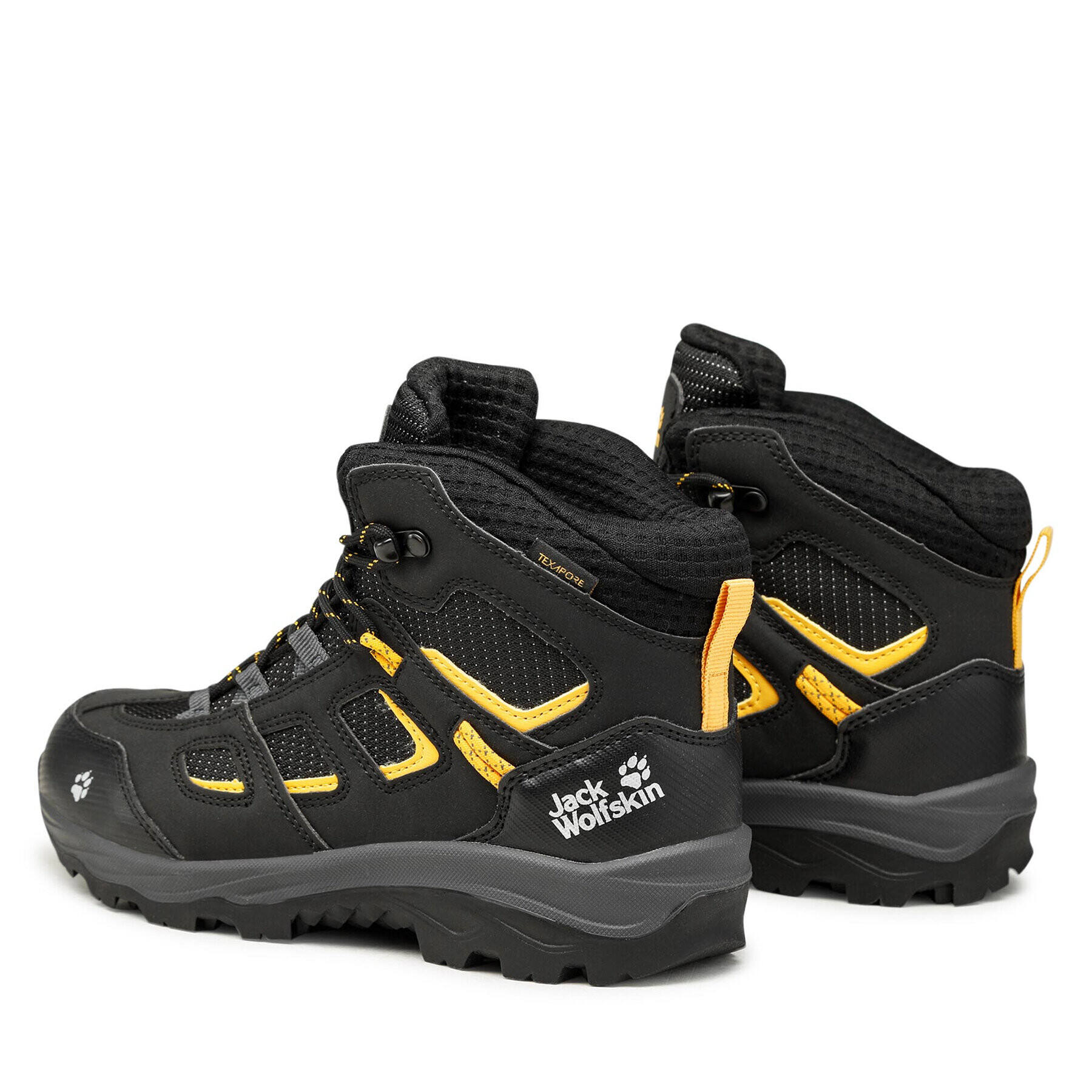 Jack Wolfskin Trekingová obuv Vojo Texapore Mid K 4042181 Černá - Pepit.cz