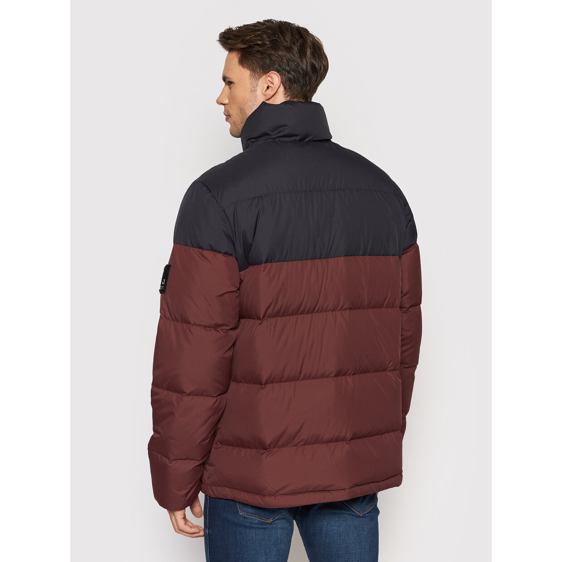 Jack Wolfskin Vatovaná bunda 365 Fearless 1206421 Bordó Regular Fit - Pepit.cz