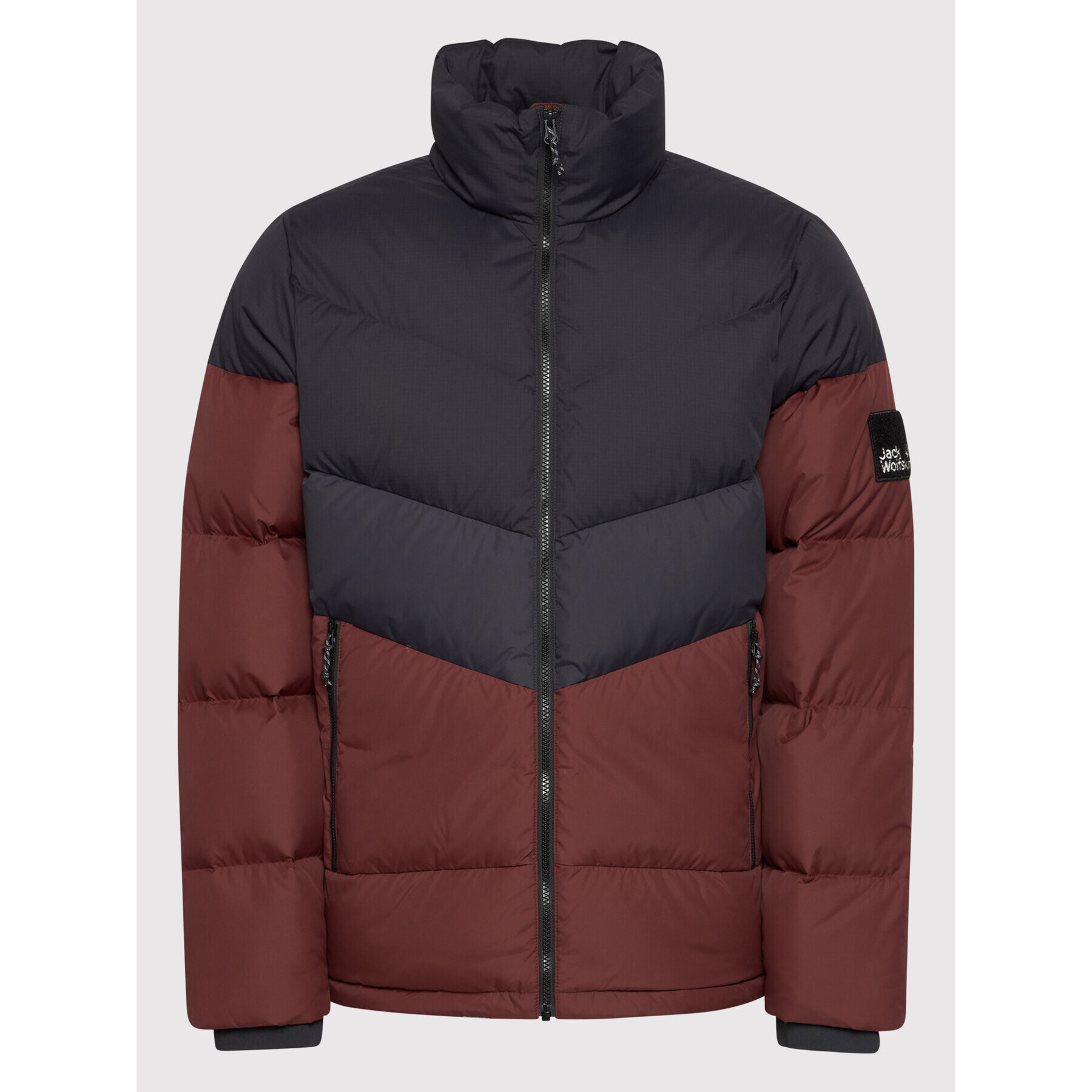 Jack Wolfskin Vatovaná bunda 365 Fearless 1206421 Bordó Regular Fit - Pepit.cz