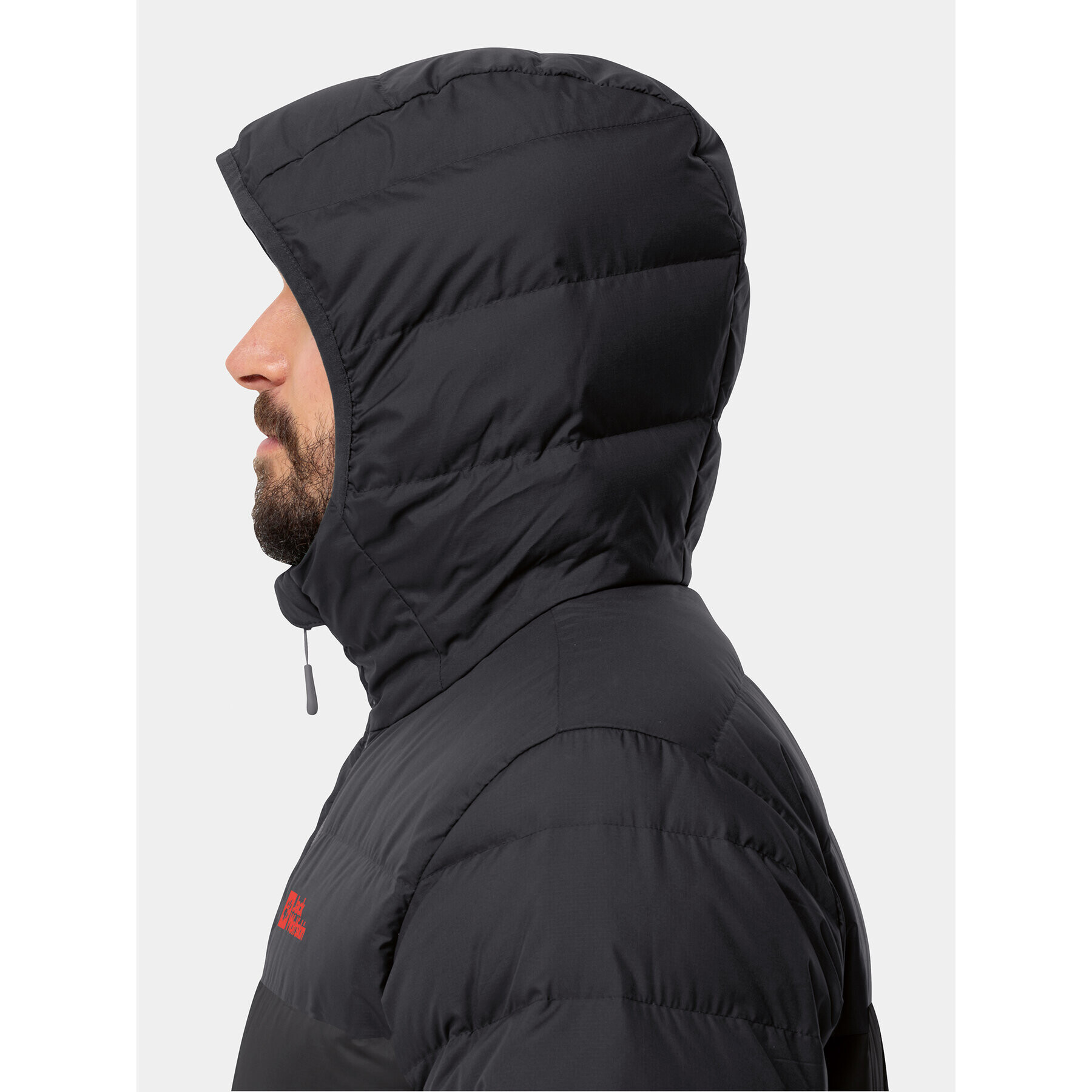 Jack Wolfskin Vatovaná bunda Ather Down Hoody 1207671 Černá Regular Fit - Pepit.cz