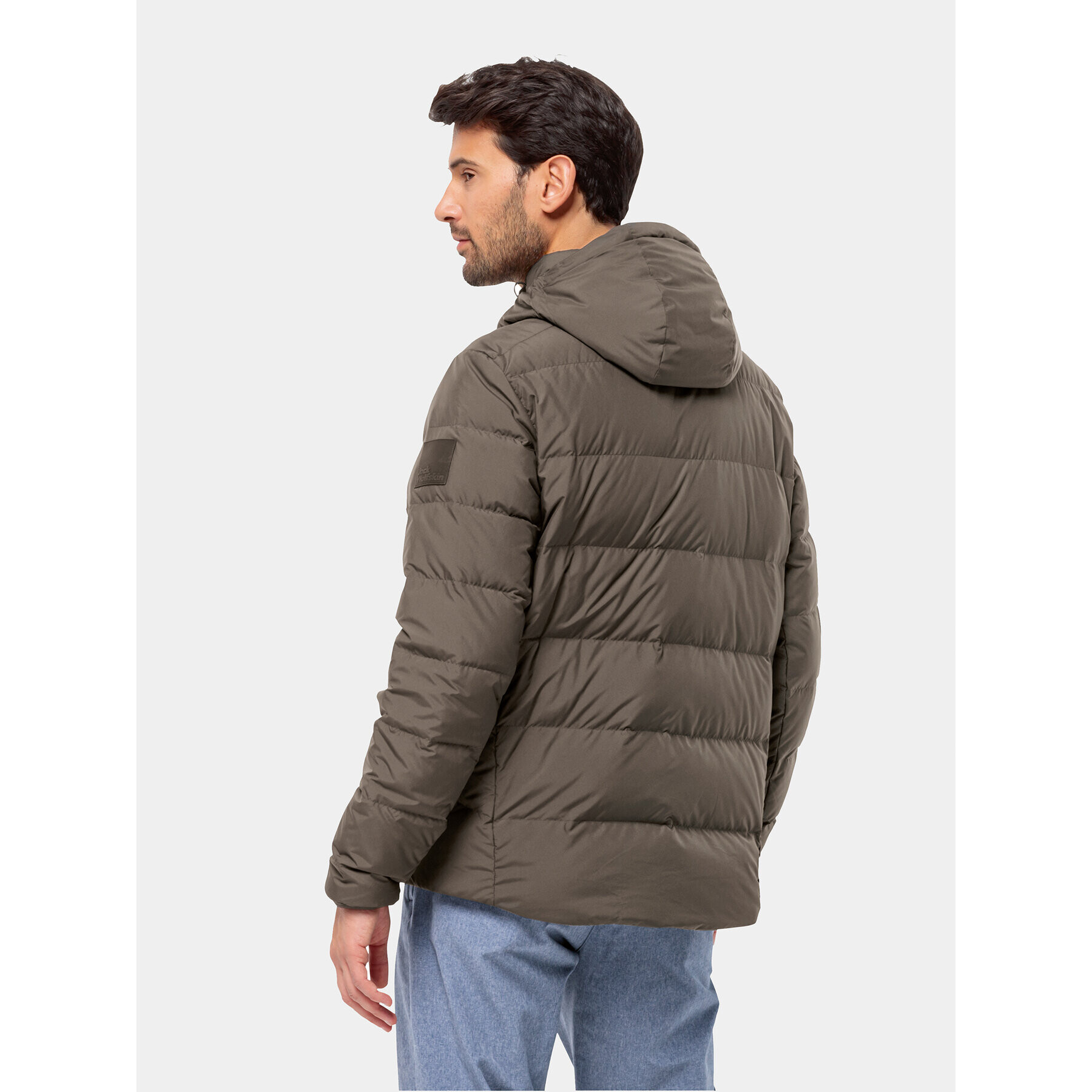 Jack Wolfskin Vatovaná bunda Colonius Jkt 1207431 Hnědá Regular Fit - Pepit.cz