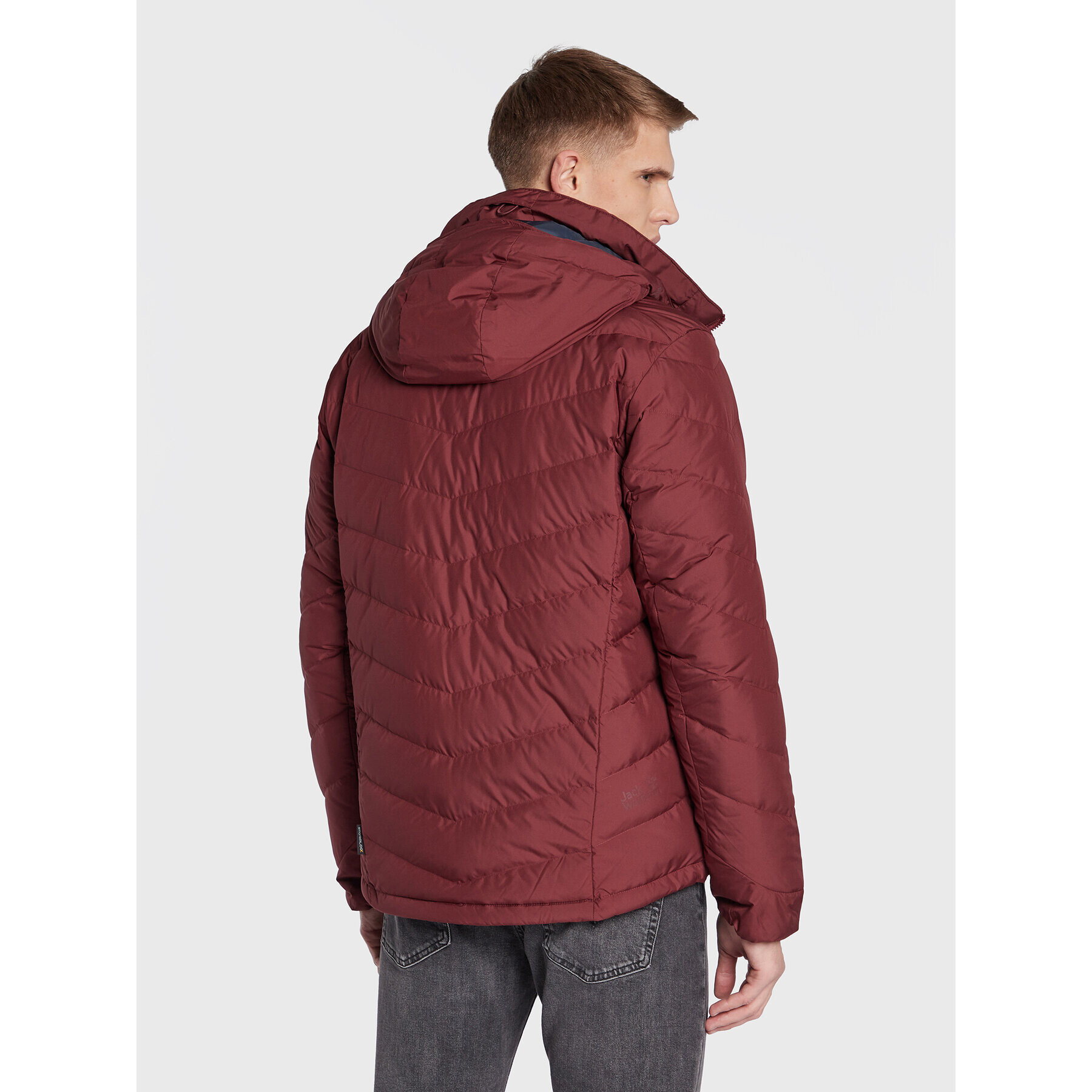 Jack Wolfskin Vatovaná bunda Fairmont 1203591 Bordó Regular Fit - Pepit.cz