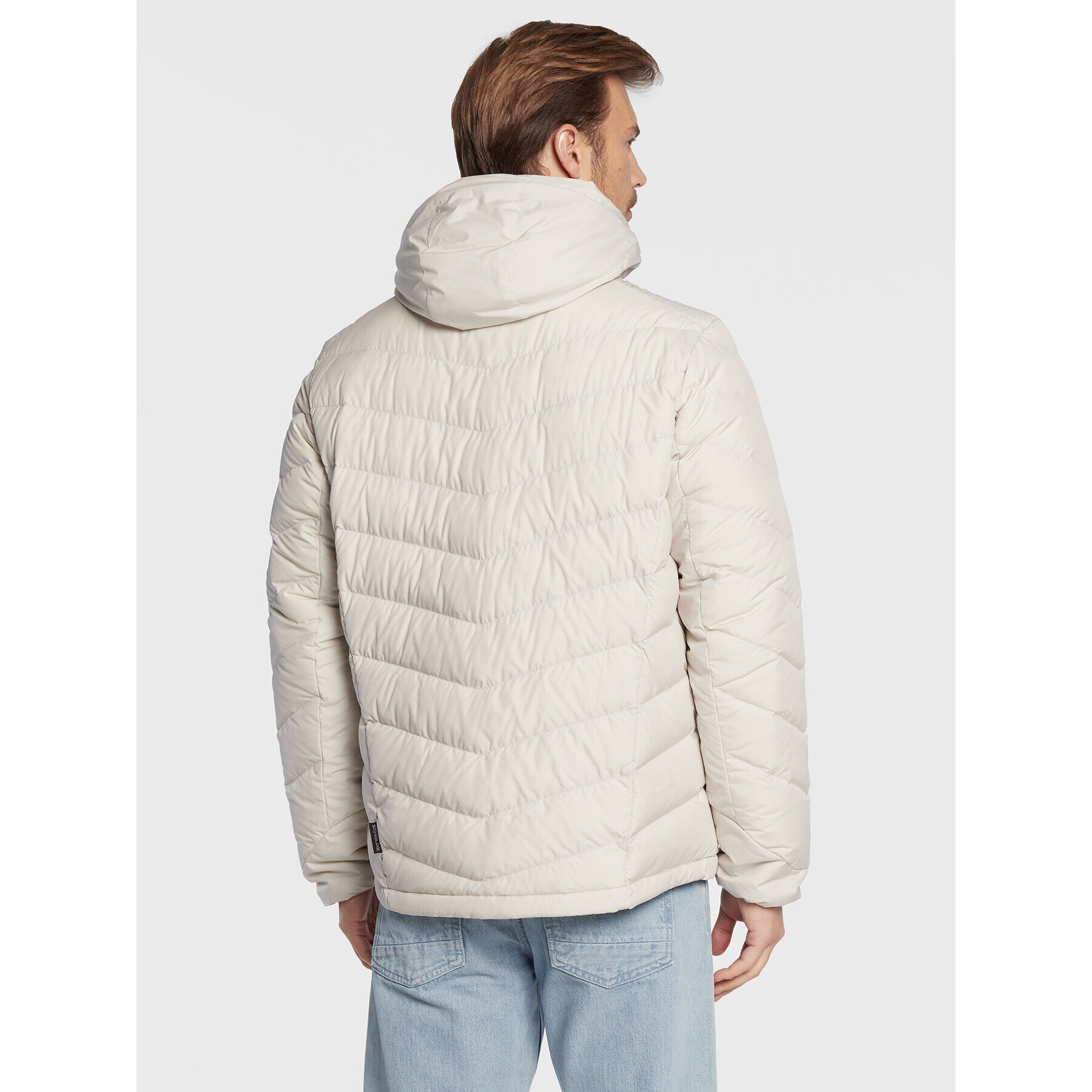 Jack Wolfskin Vatovaná bunda Fairmont 1203591 Écru Regular Fit - Pepit.cz