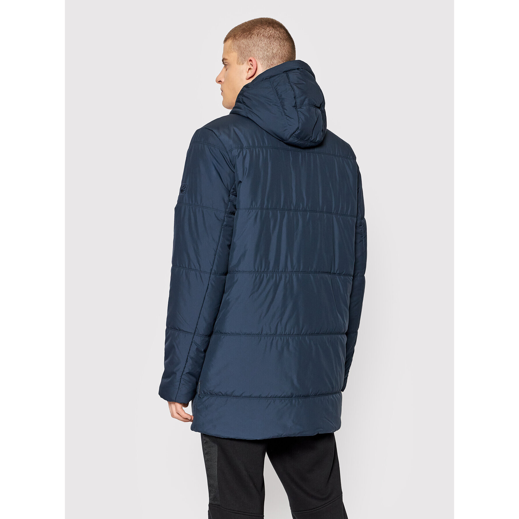 Jack Wolfskin Vatovaná bunda North York 1206381 Tmavomodrá Regular Fit - Pepit.cz