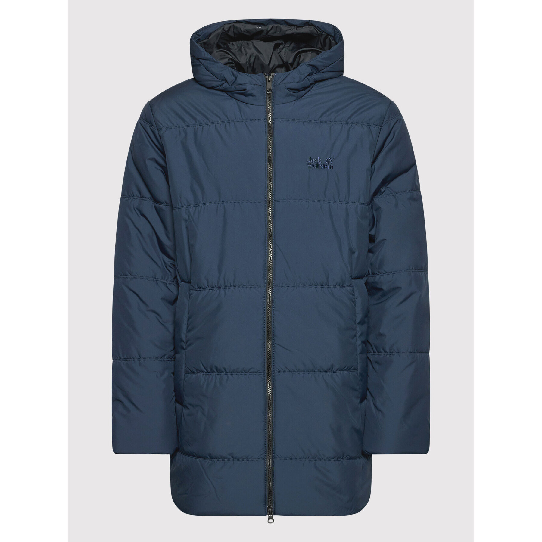 Jack Wolfskin Vatovaná bunda North York 1206381 Tmavomodrá Regular Fit - Pepit.cz