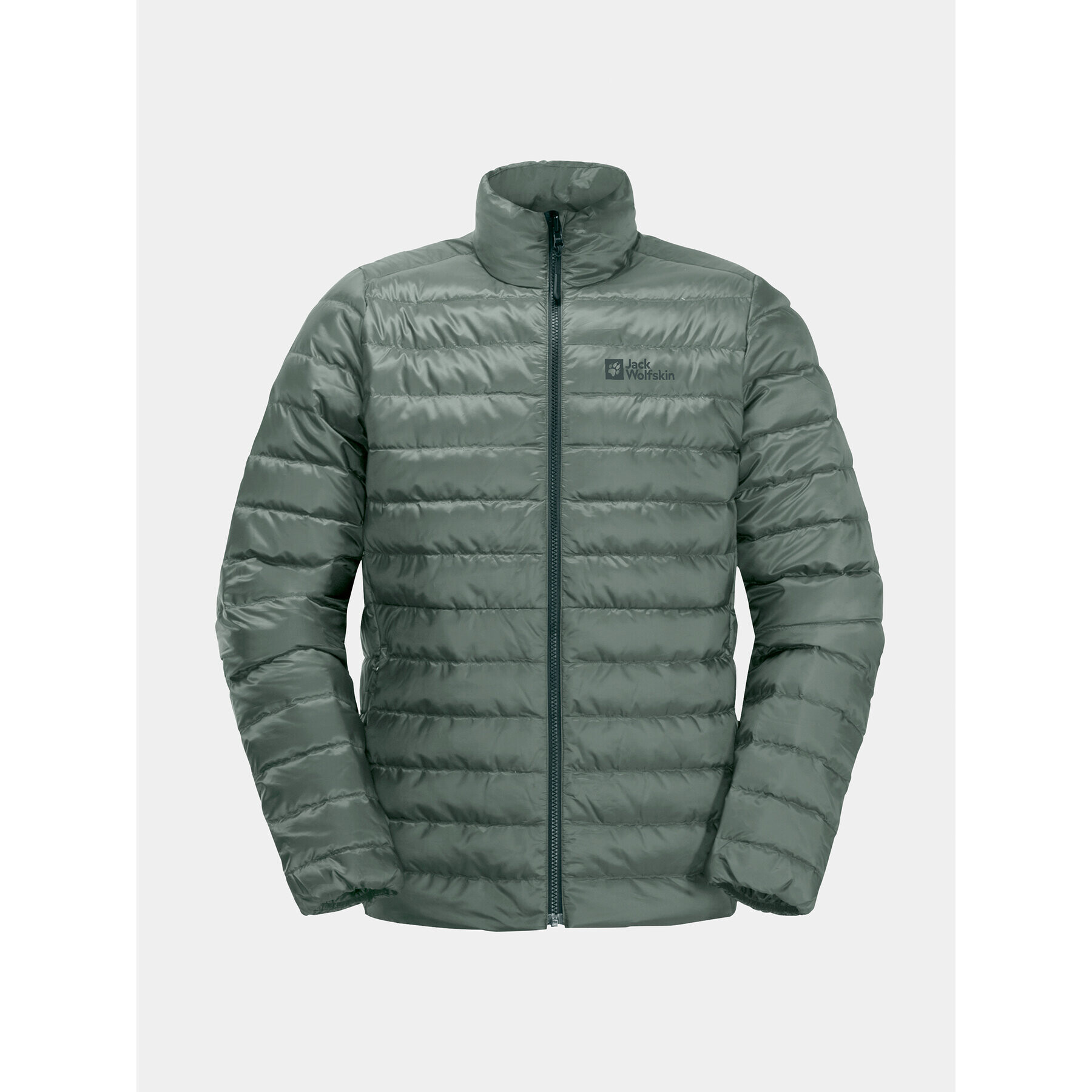 Jack Wolfskin Vatovaná bunda Pilvi Down Jkt 1207701 Zelená Regular Fit - Pepit.cz