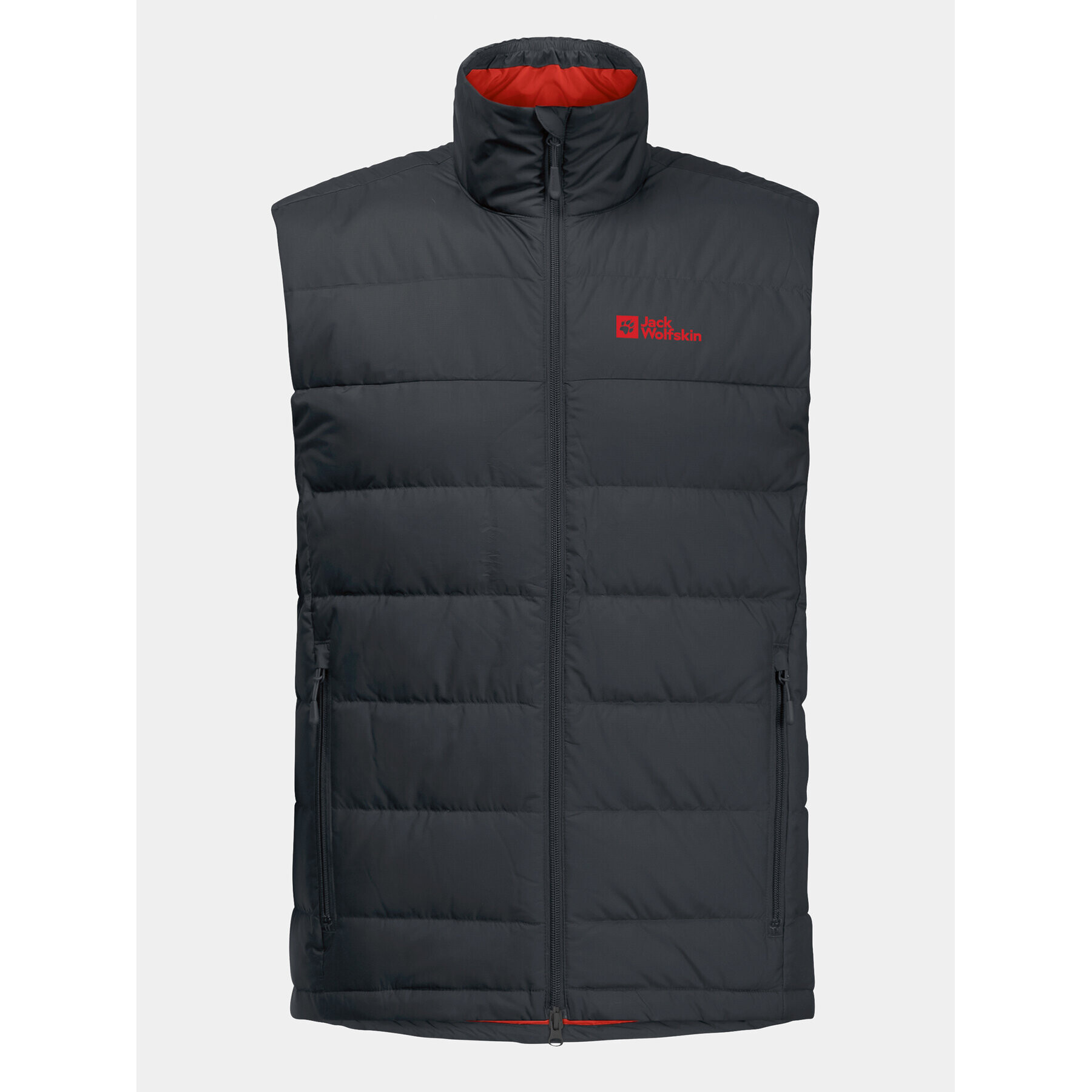 Jack Wolfskin Vesta Ather Down Vest 1207691 Černá Regular Fit - Pepit.cz