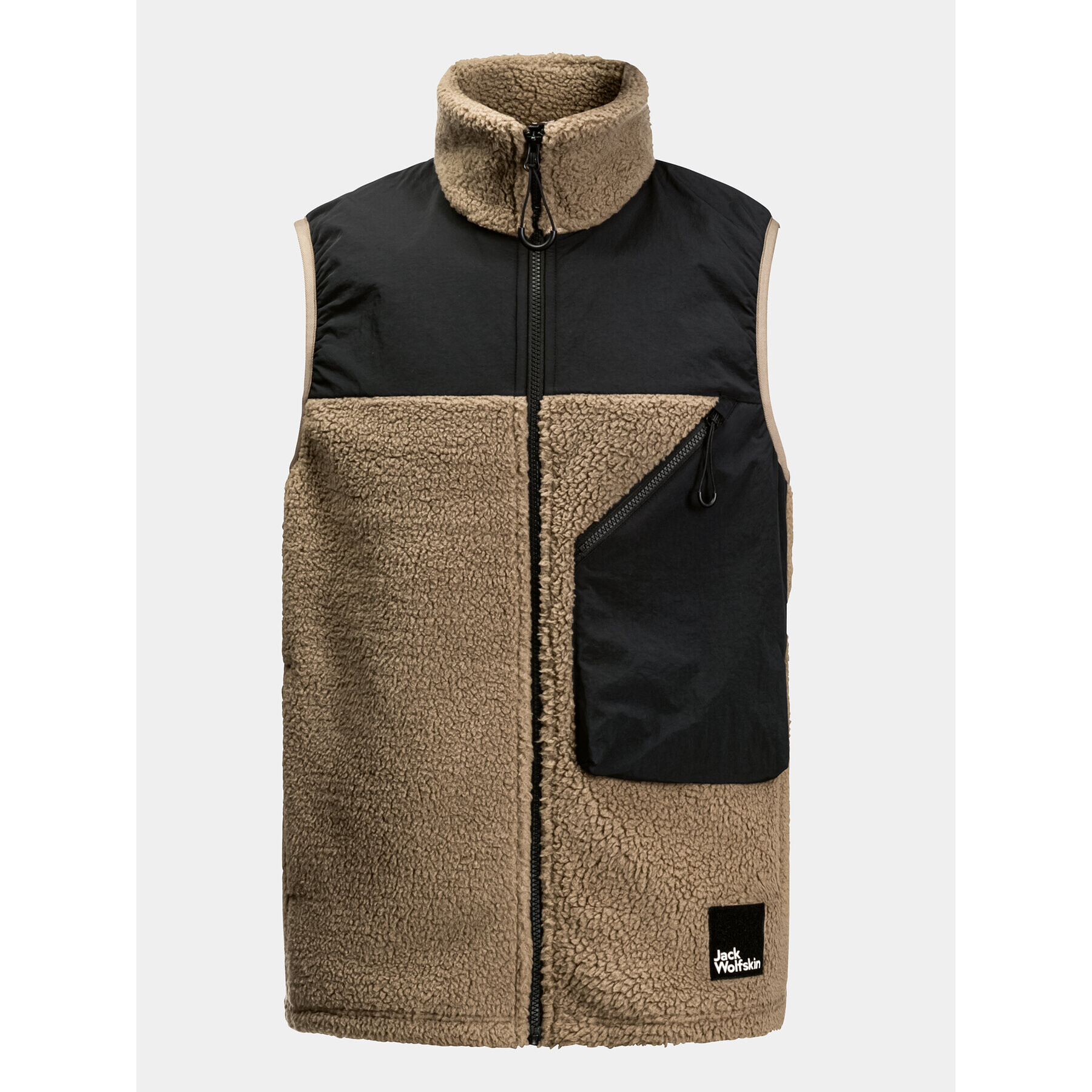 Jack Wolfskin Vesta Maarweg Vest 1711441 Hnědá Regular Fit - Pepit.cz