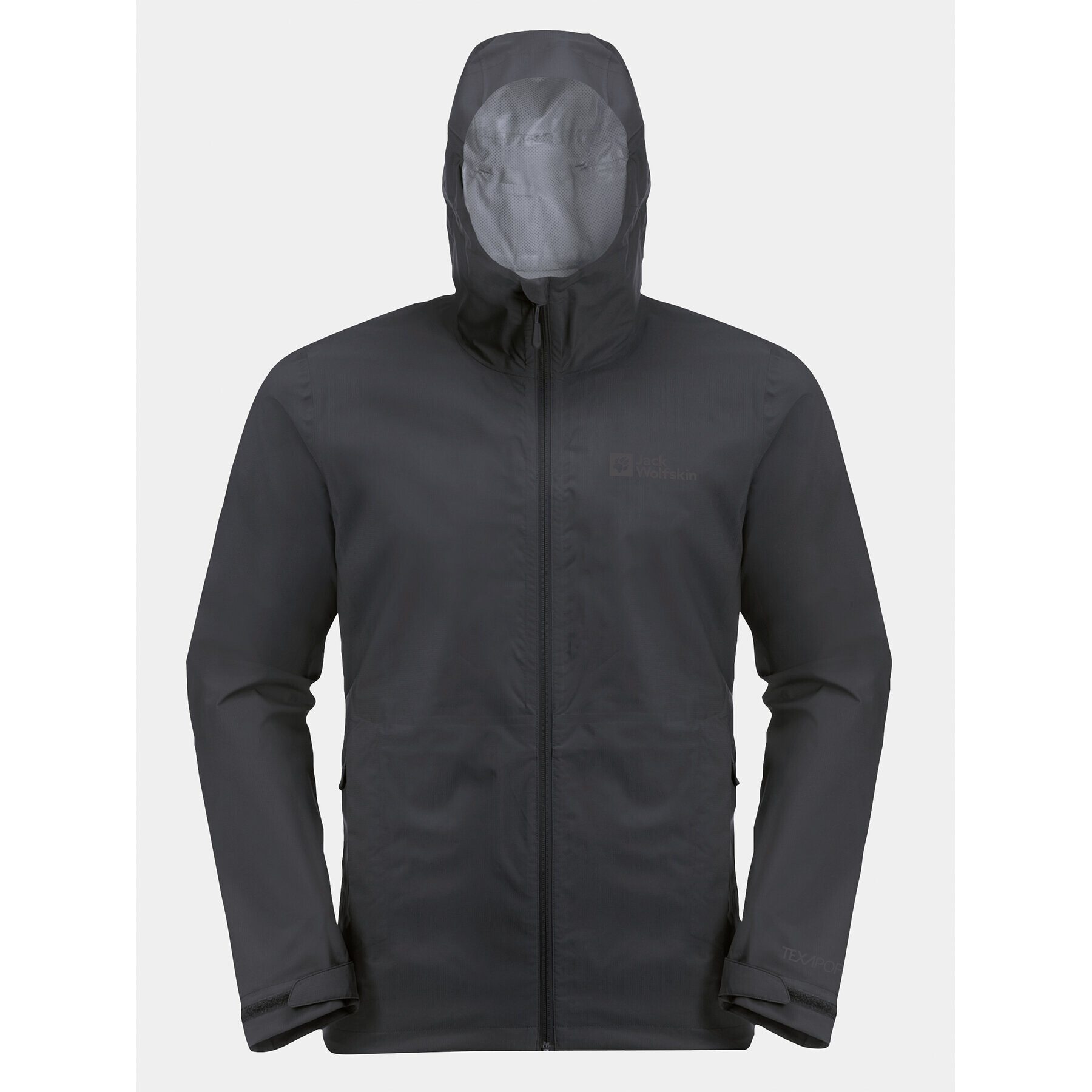 Jack Wolfskin Větrovka Elsberg 2.5L Jkt 1115881 Černá Regular Fit - Pepit.cz