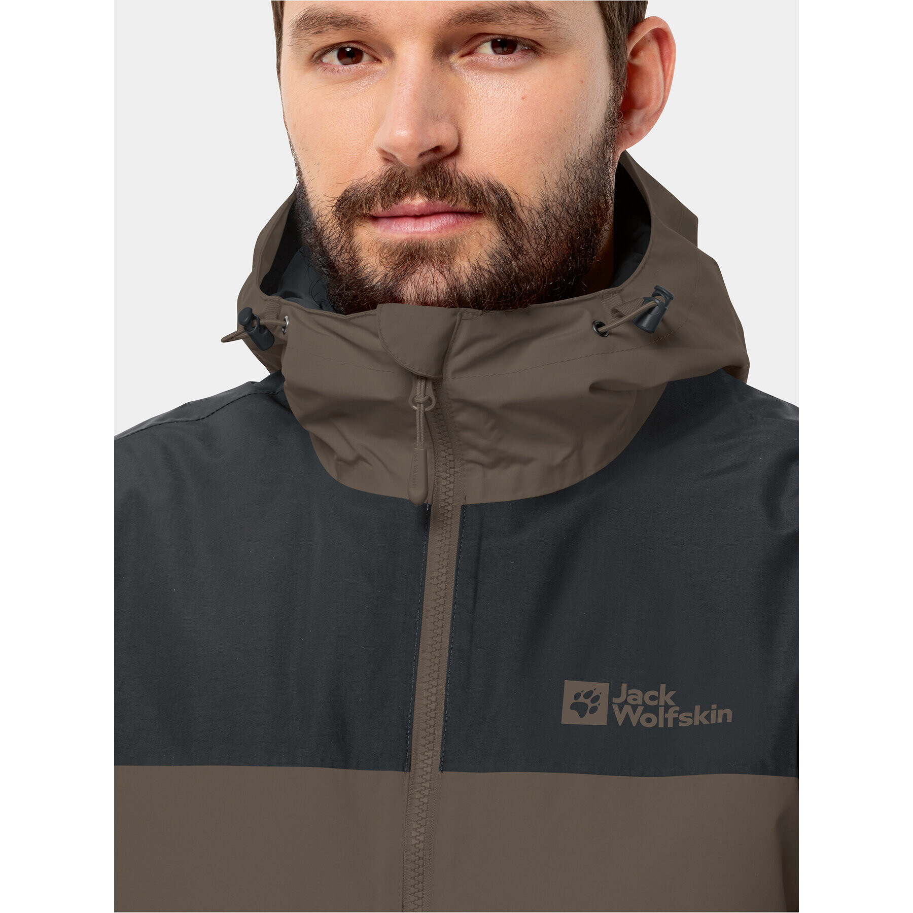 Jack Wolfskin Větrovka Jasper Ins Jkt 1114321 Hnědá Regular Fit - Pepit.cz