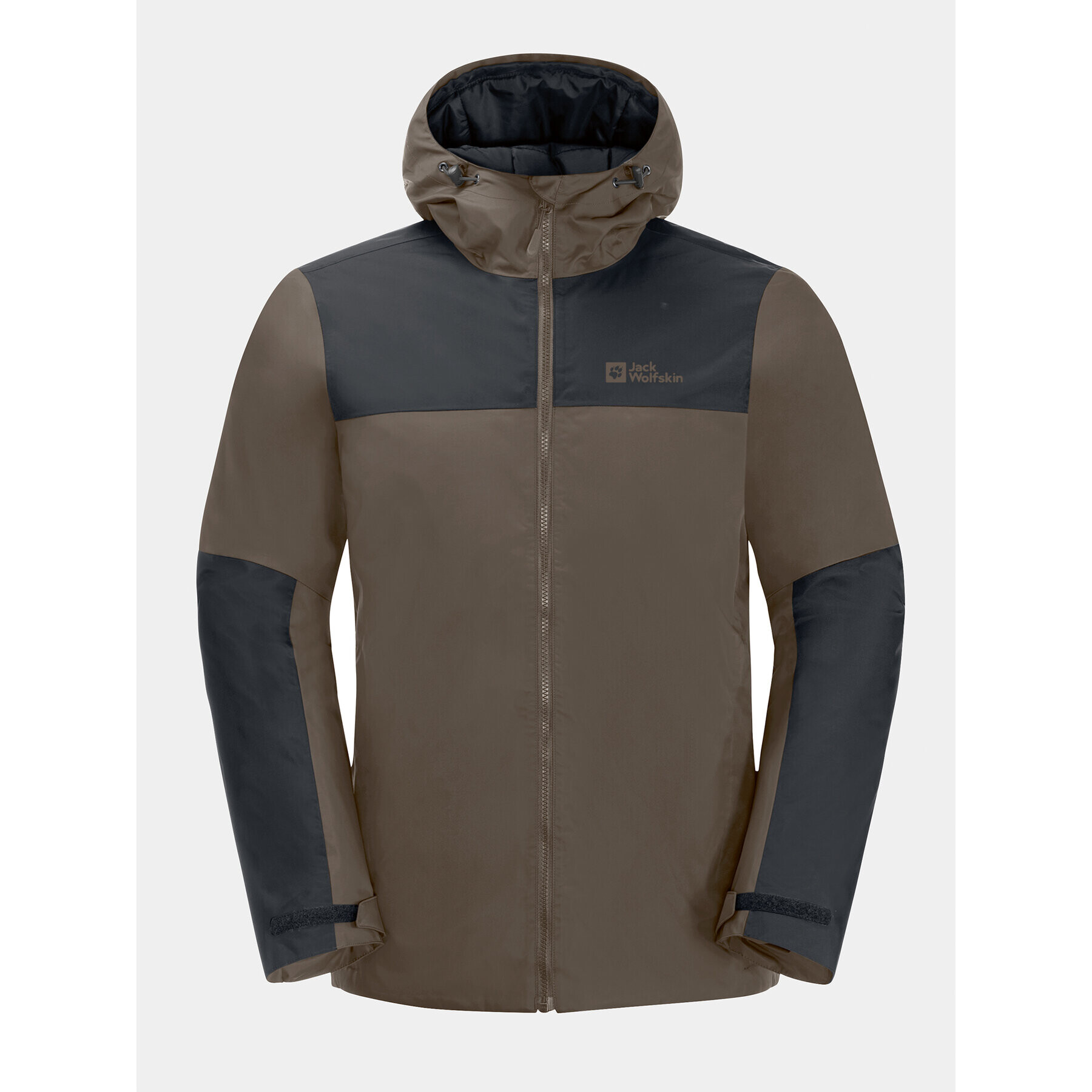 Jack Wolfskin Větrovka Jasper Ins Jkt 1114321 Hnědá Regular Fit - Pepit.cz