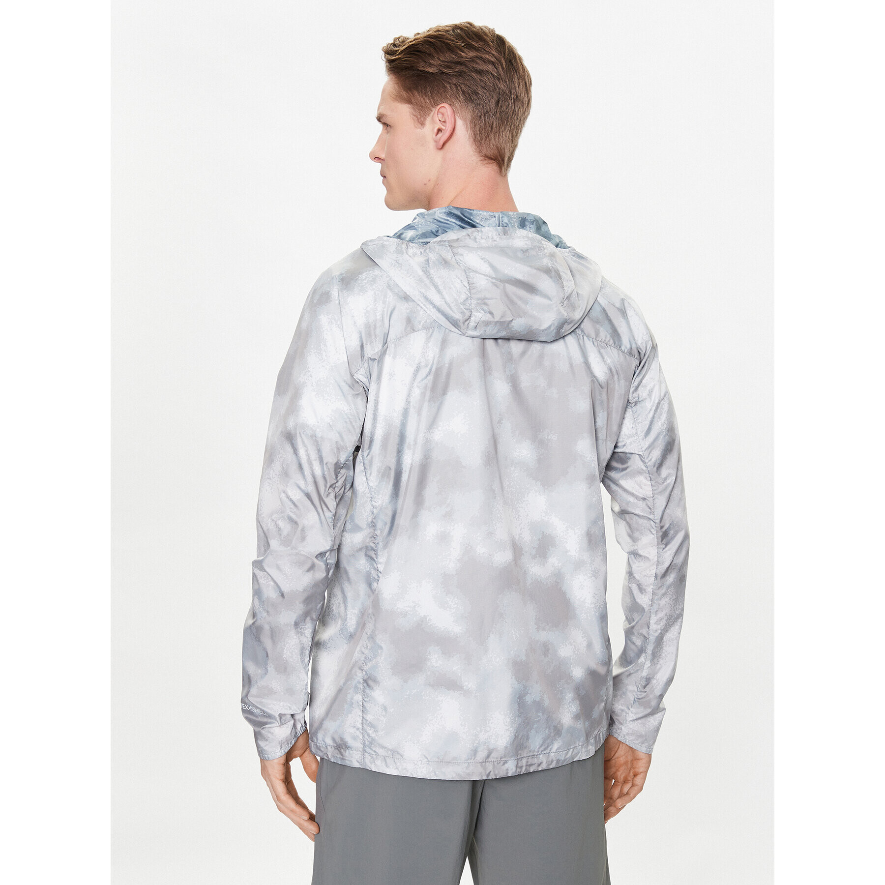 Jack Wolfskin Větrovka Prelight 1307551 Šedá Regular Fit - Pepit.cz