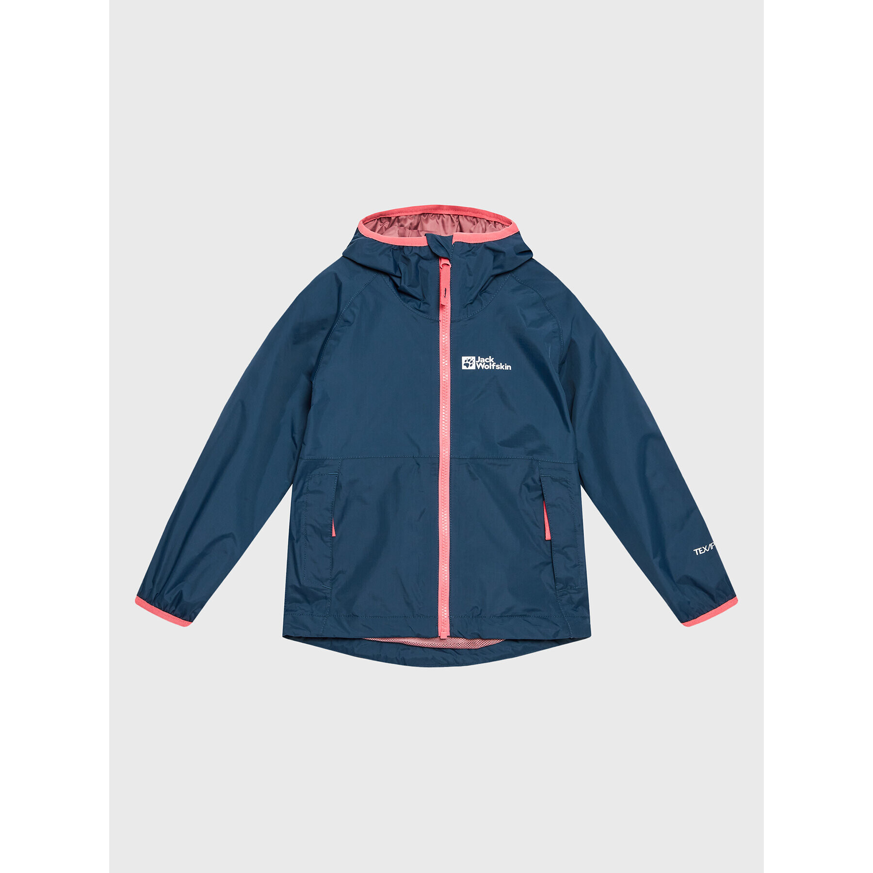 Jack Wolfskin Větrovka Rainy Days 1604816 S Tmavomodrá Regular Fit - Pepit.cz