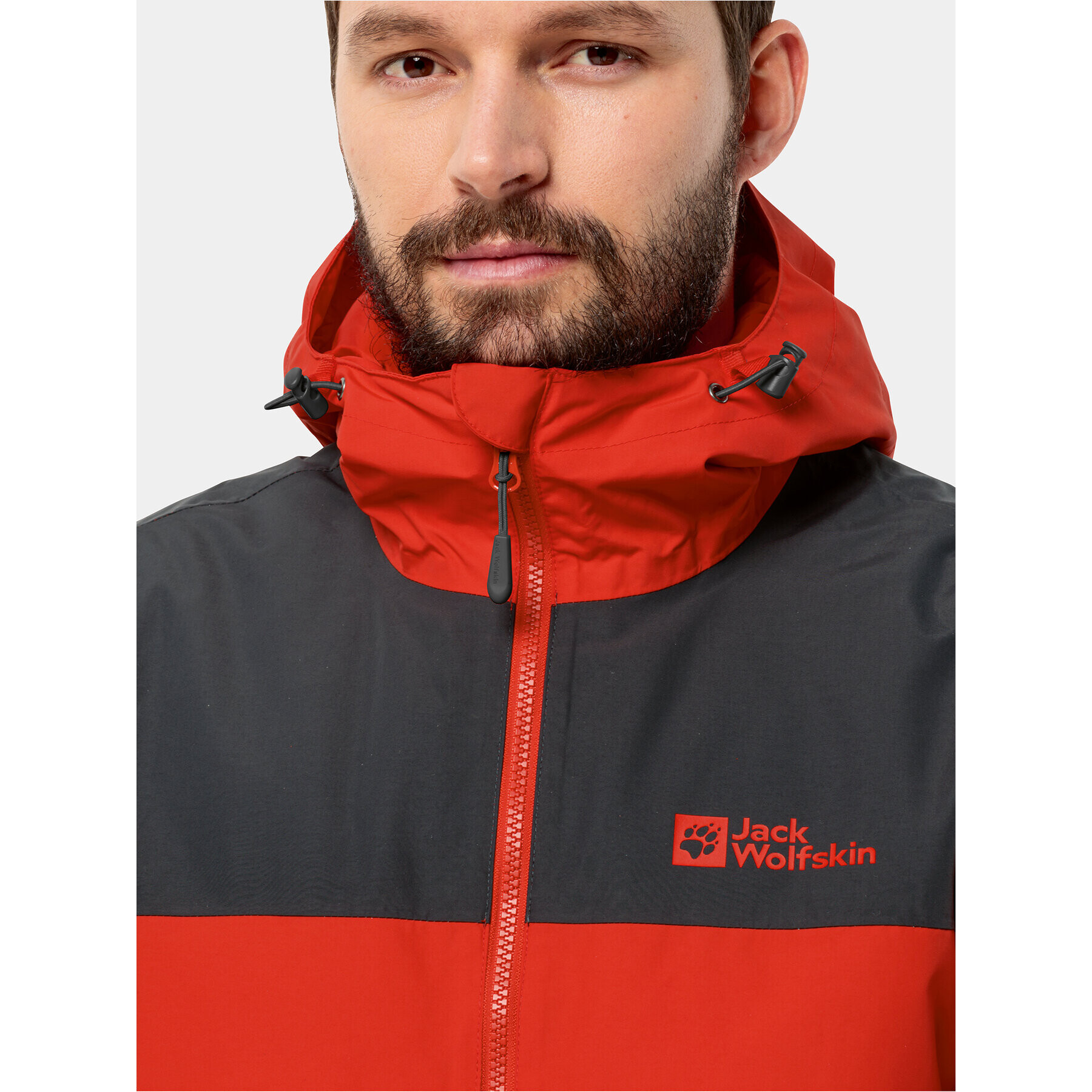 Jack Wolfskin Zimní bunda Jasper Ins Jkt 1114321 Červená Regular Fit - Pepit.cz