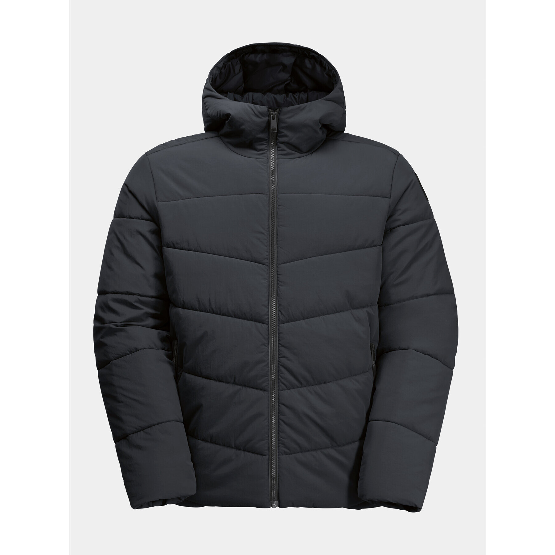 Jack Wolfskin Zimní bunda Karolinger Jkt 1207831 Černá Regular Fit - Pepit.cz