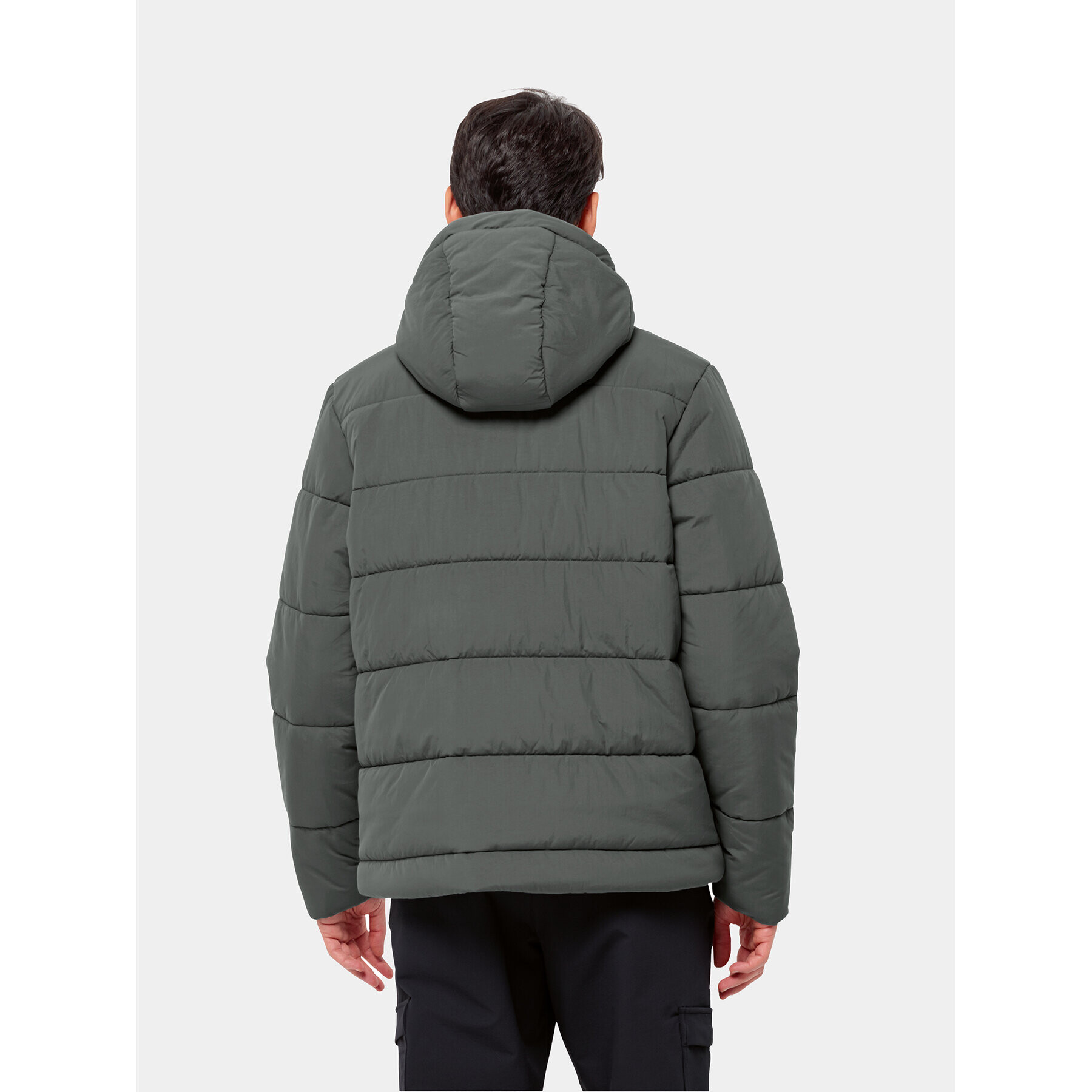 Jack Wolfskin Zimní bunda Karolinger Jkt 1207831 Zelená Regular Fit - Pepit.cz