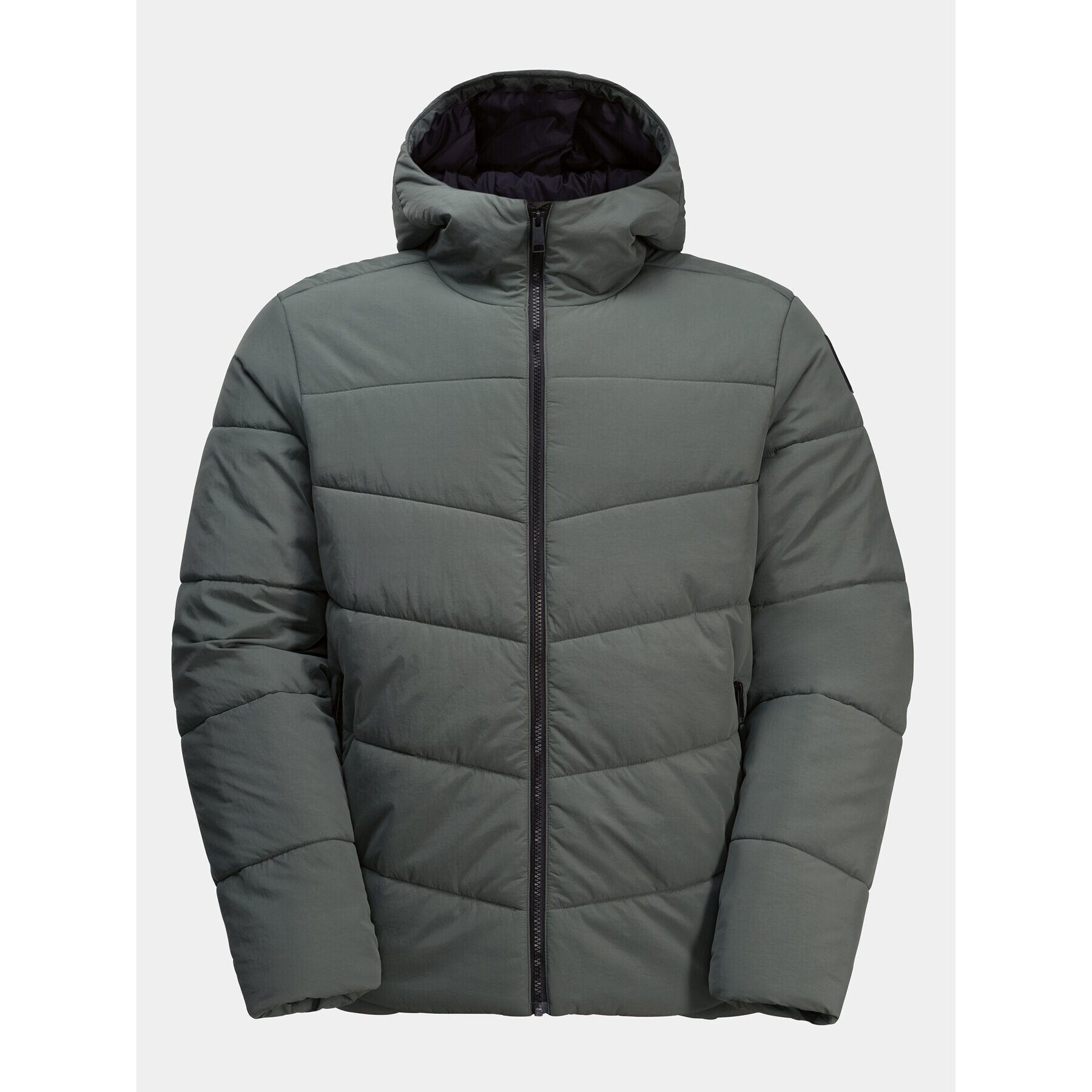 Jack Wolfskin Zimní bunda Karolinger Jkt 1207831 Zelená Regular Fit - Pepit.cz