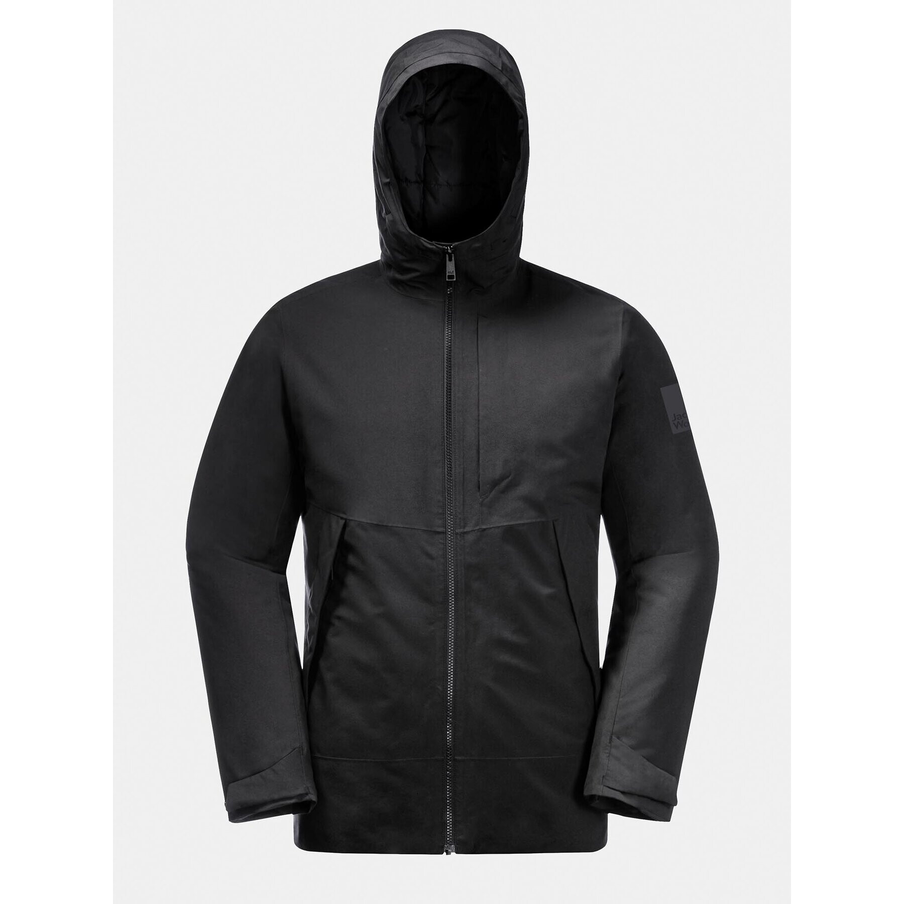 Jack Wolfskin Zimní bunda Tempelhof Jkt 1115491 Černá Regular Fit - Pepit.cz