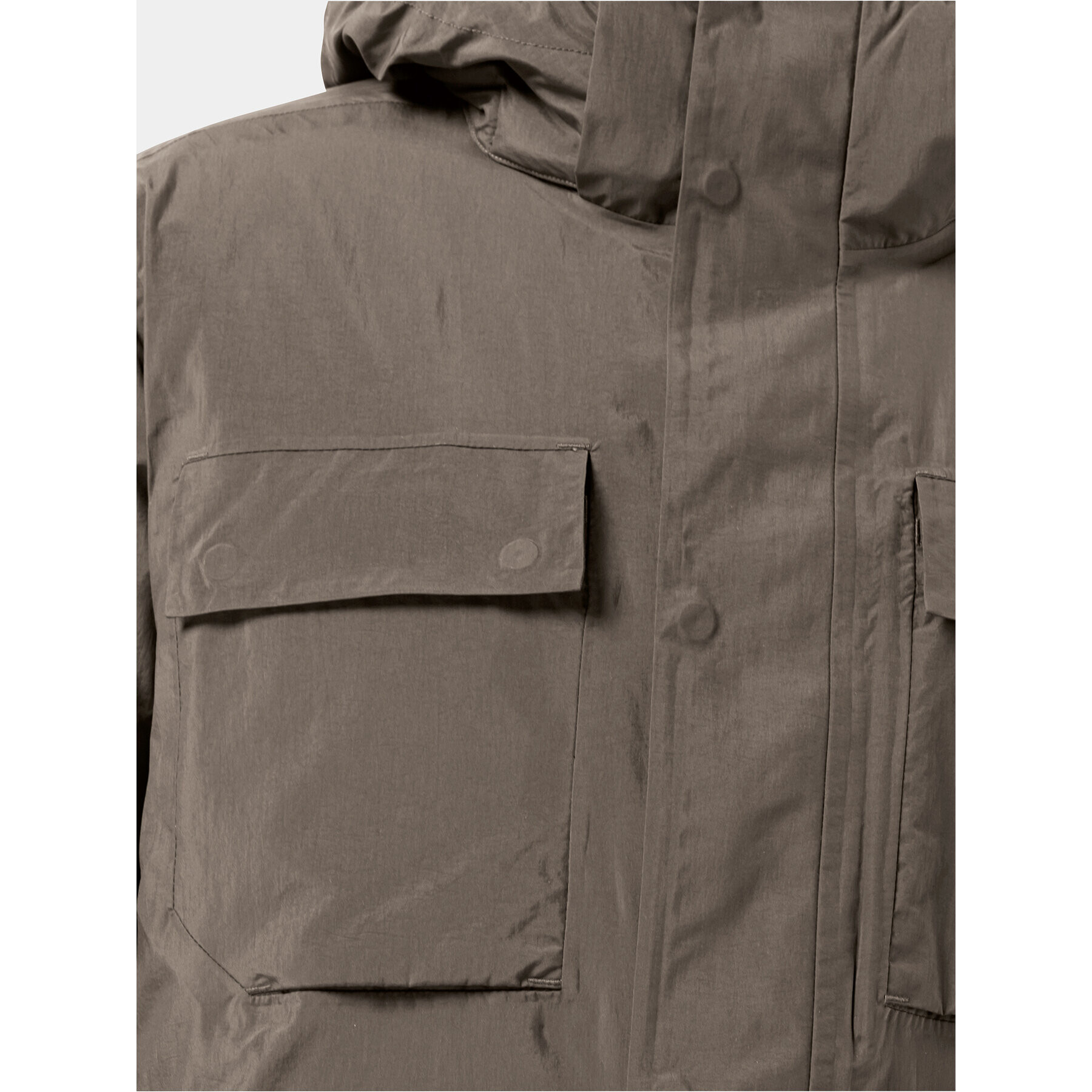 Jack Wolfskin Zimní bunda Textor Utility Jkt 1116101 Hnědá Regular Fit - Pepit.cz