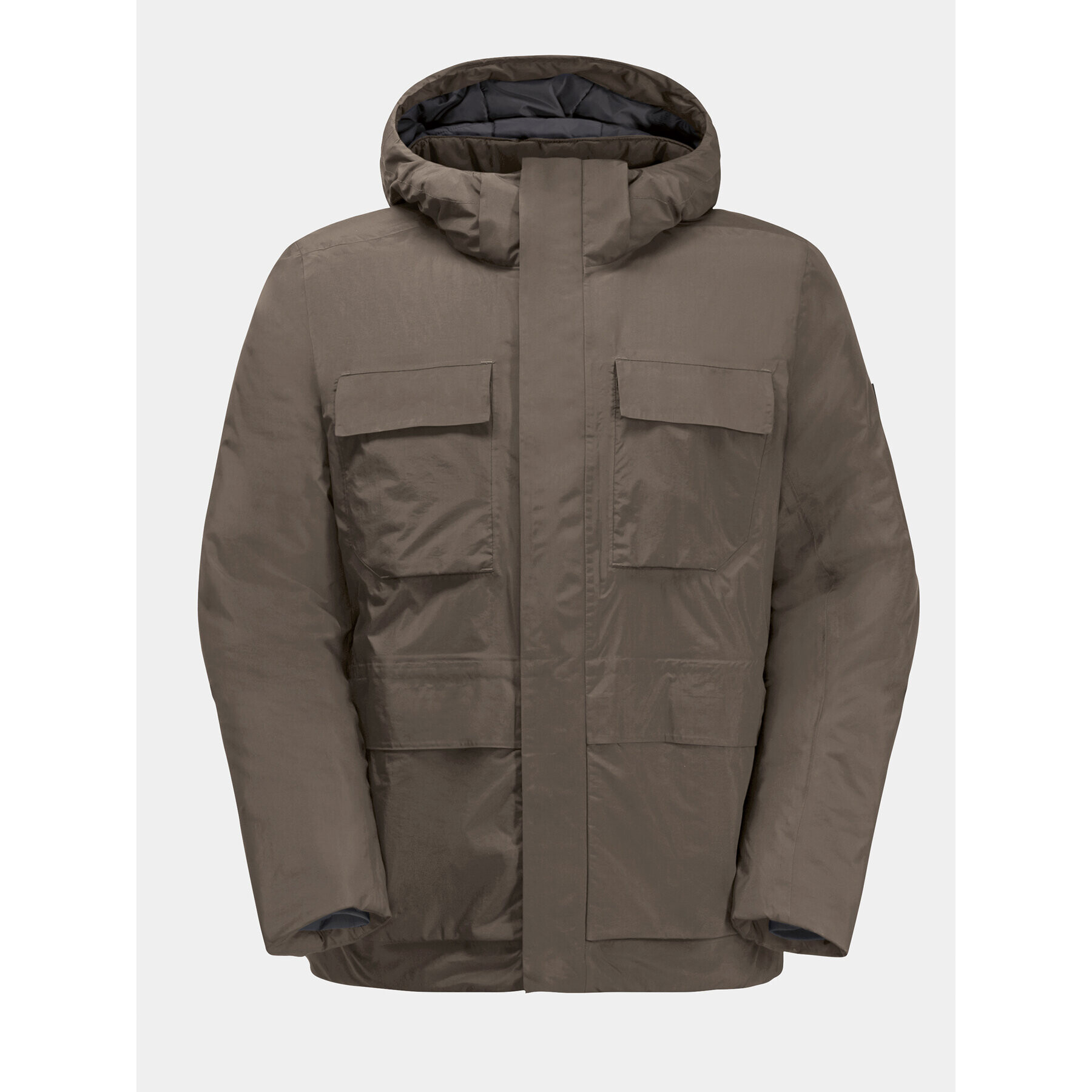 Jack Wolfskin Zimní bunda Textor Utility Jkt 1116101 Hnědá Regular Fit - Pepit.cz