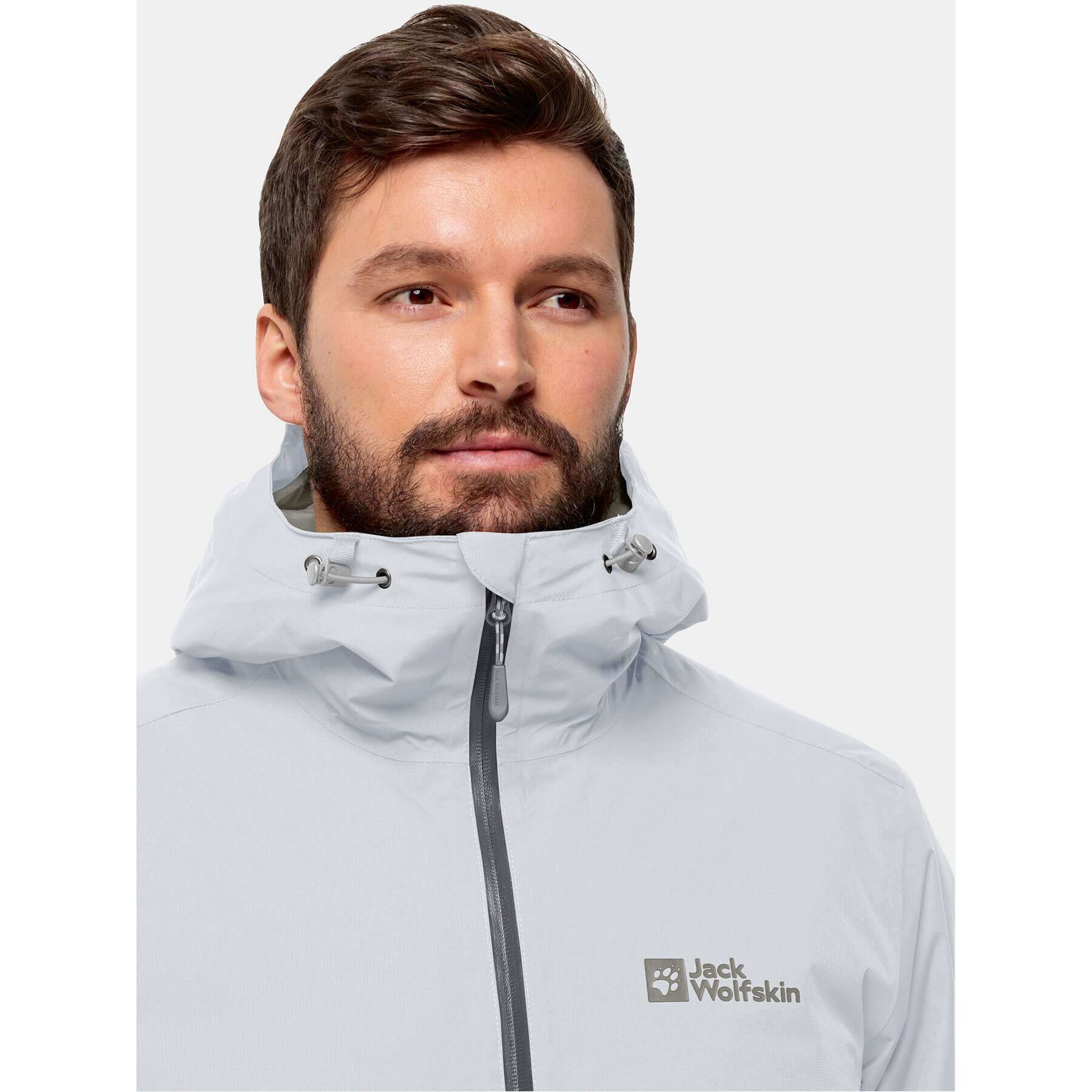 Jack Wolfskin Zimní bunda Wisper Ins Jkt 1111723 Šedá Slim Fit - Pepit.cz