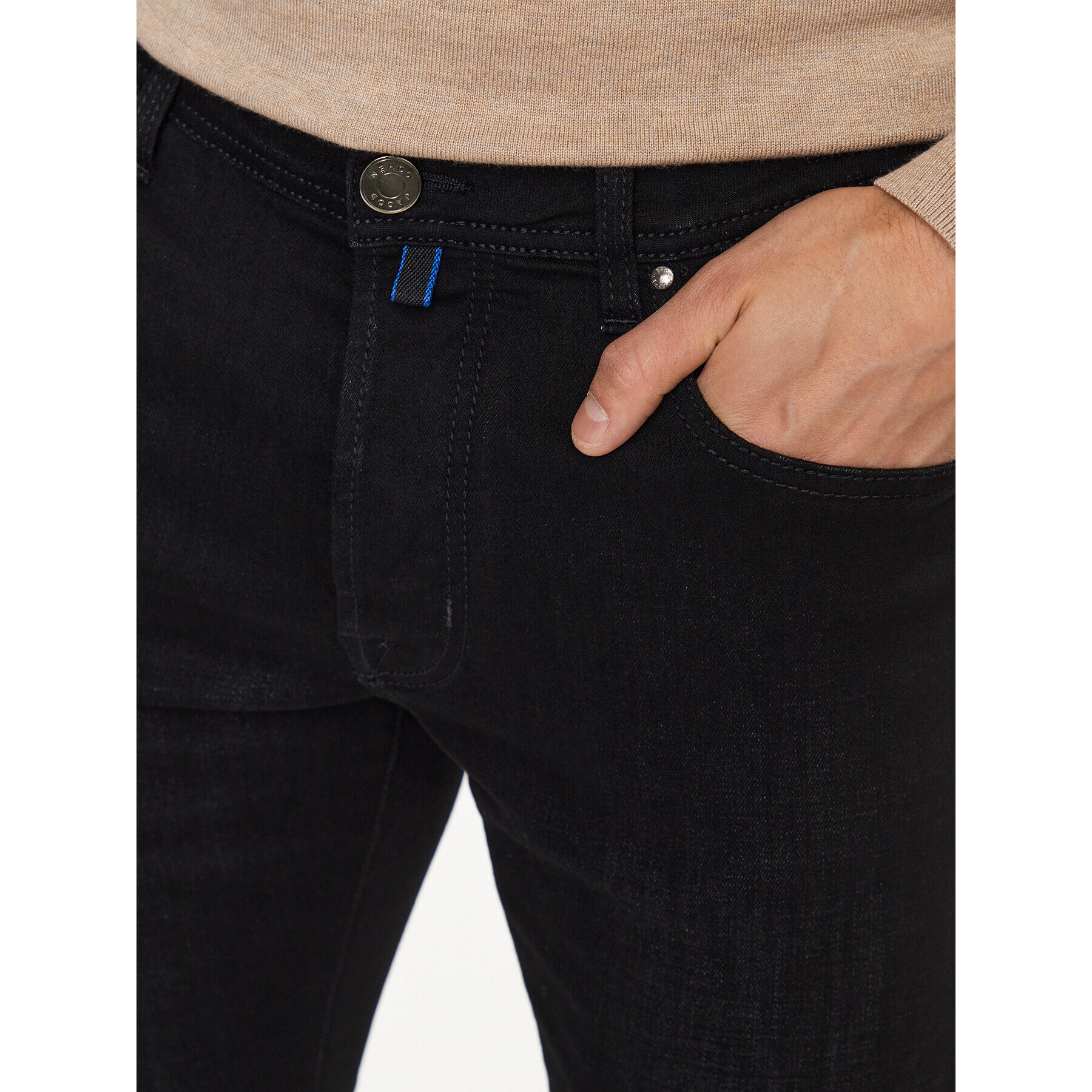 Jacob Cohën Jeansy Bard U Q E04 30 S 3733 Černá Slim Fit - Pepit.cz