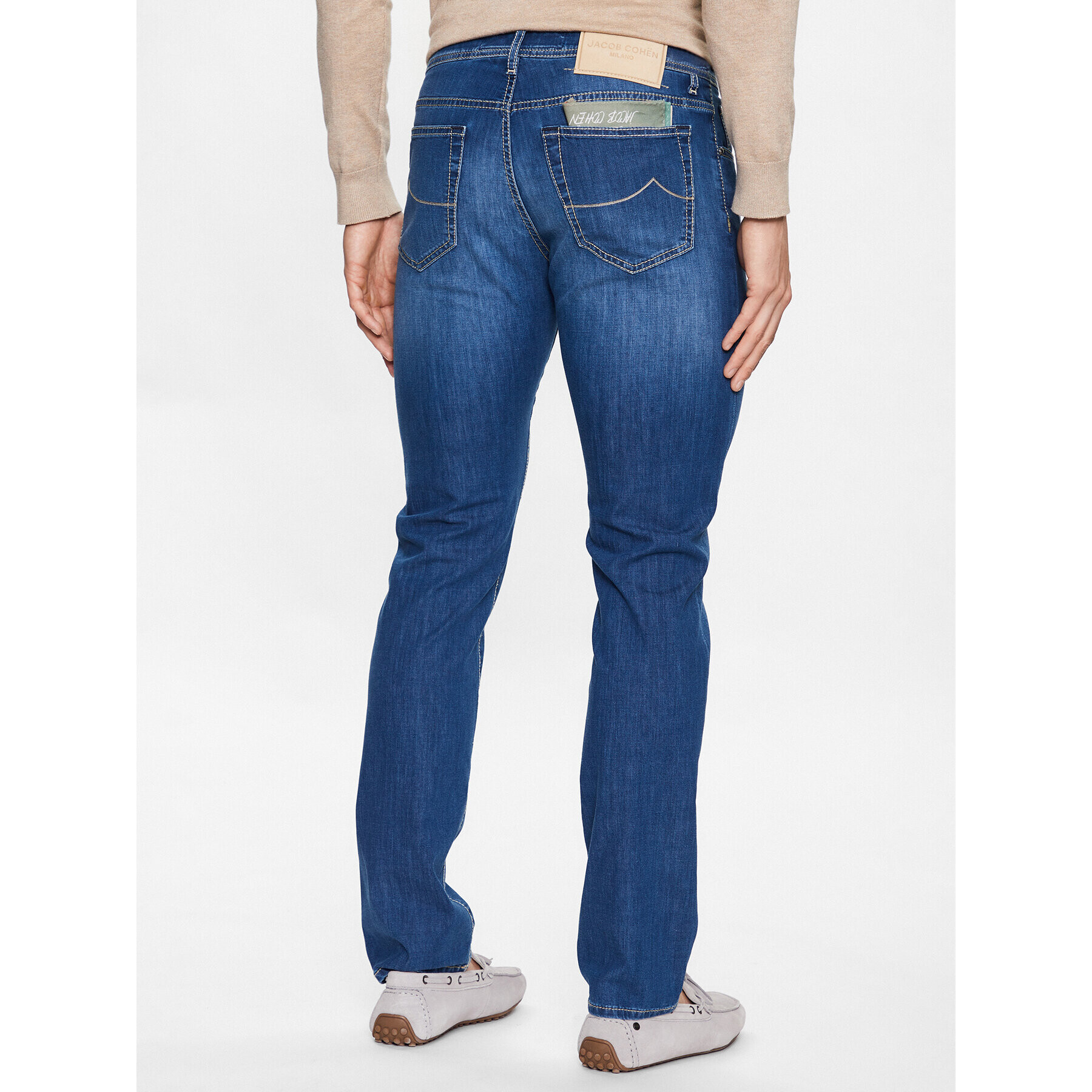 Jacob Cohën Jeansy Bard U Q E04 35 S 3735 Modrá Slim Fit - Pepit.cz