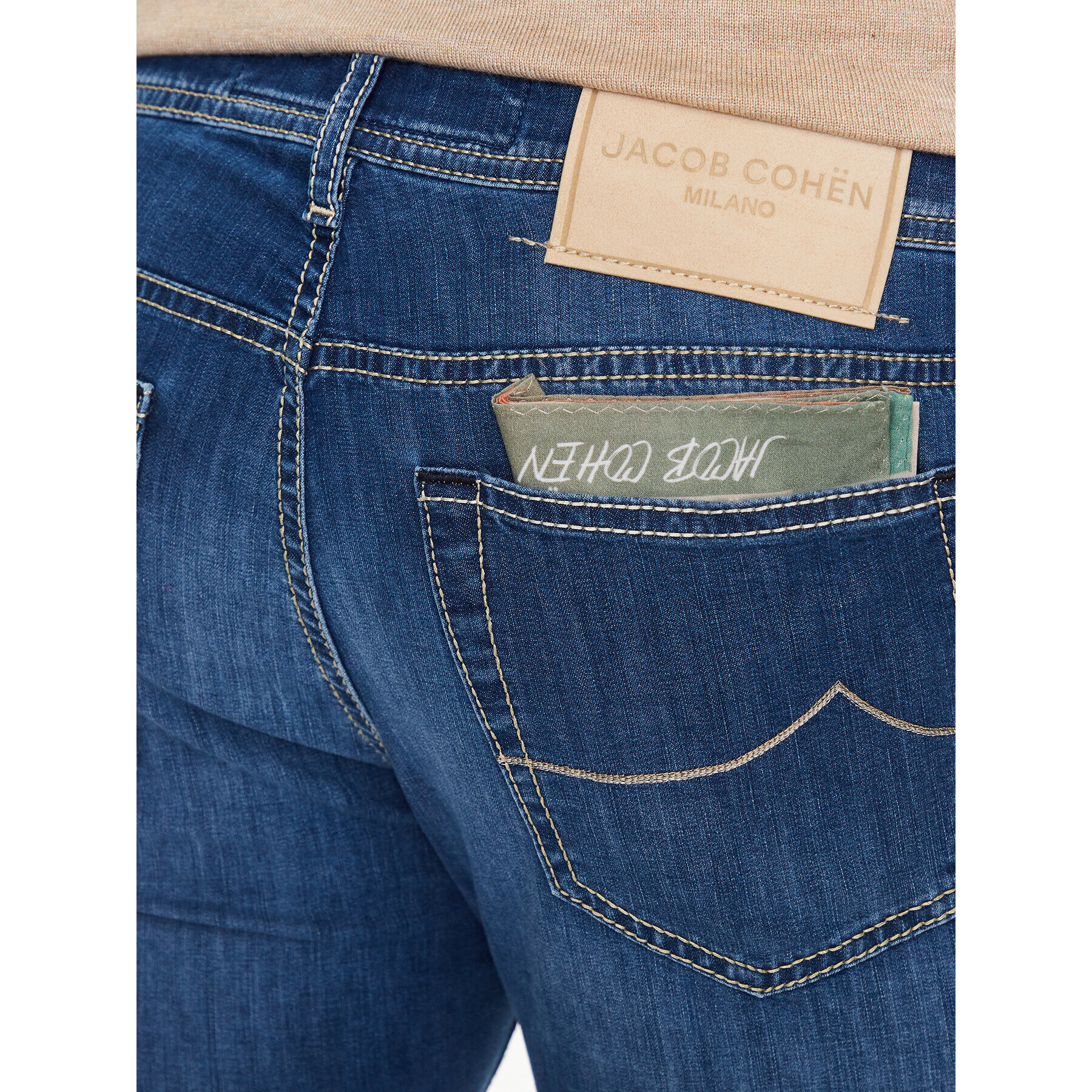 Jacob Cohën Jeansy Bard U Q E04 35 S 3735 Modrá Slim Fit - Pepit.cz