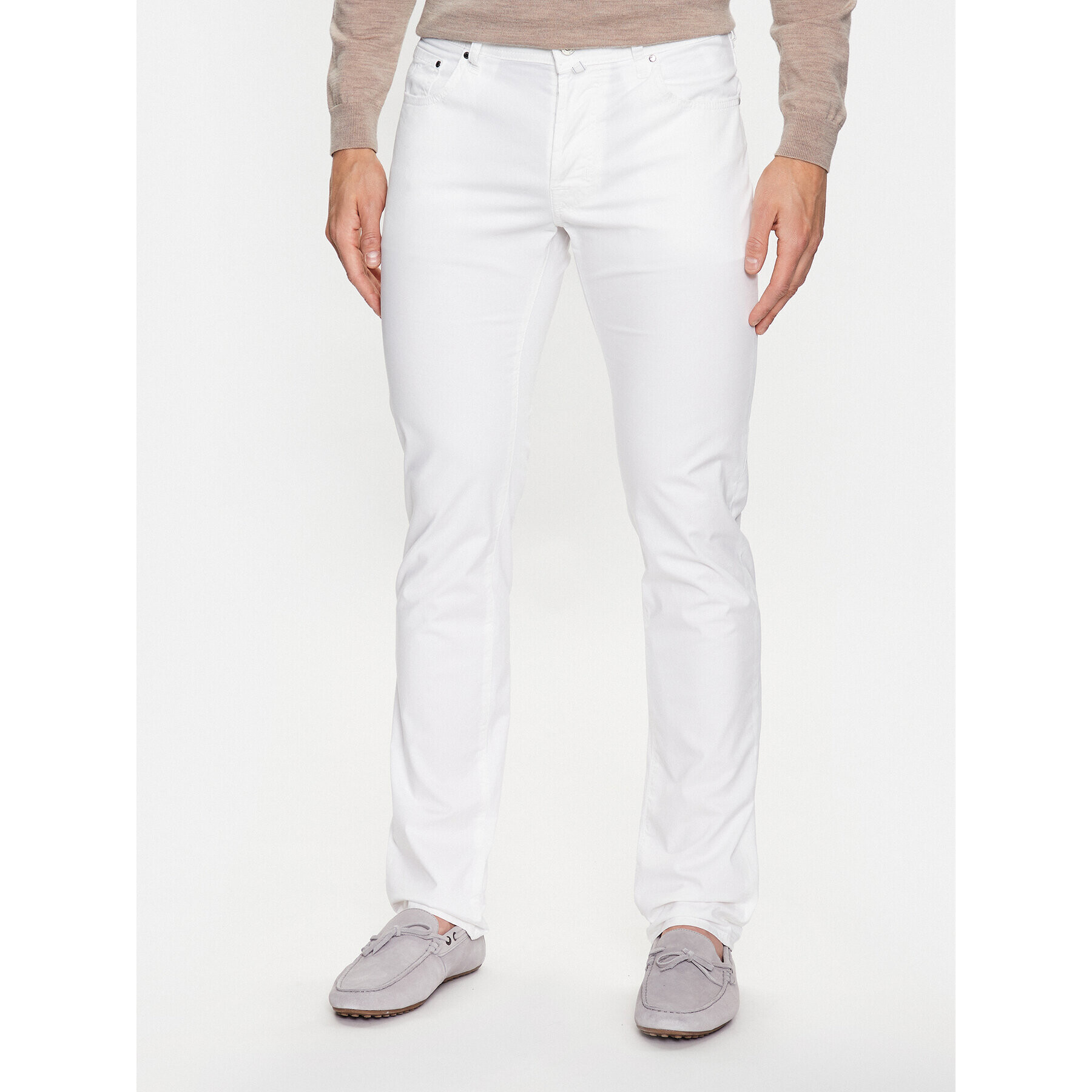 Jacob Cohën Jeansy Bard U Q E04 36 S 2544 Bílá Slim Fit - Pepit.cz