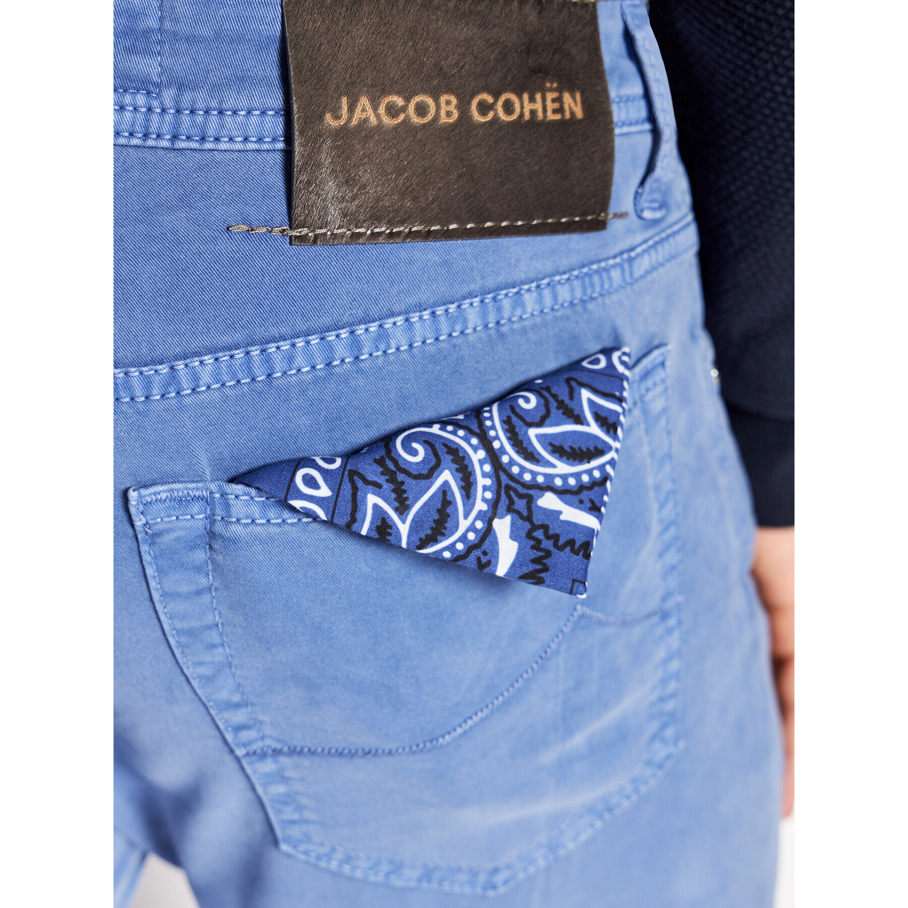 Jacob Cohën Jeansy Bard U Q E04 36 S 3651 Modrá Slim Fit - Pepit.cz