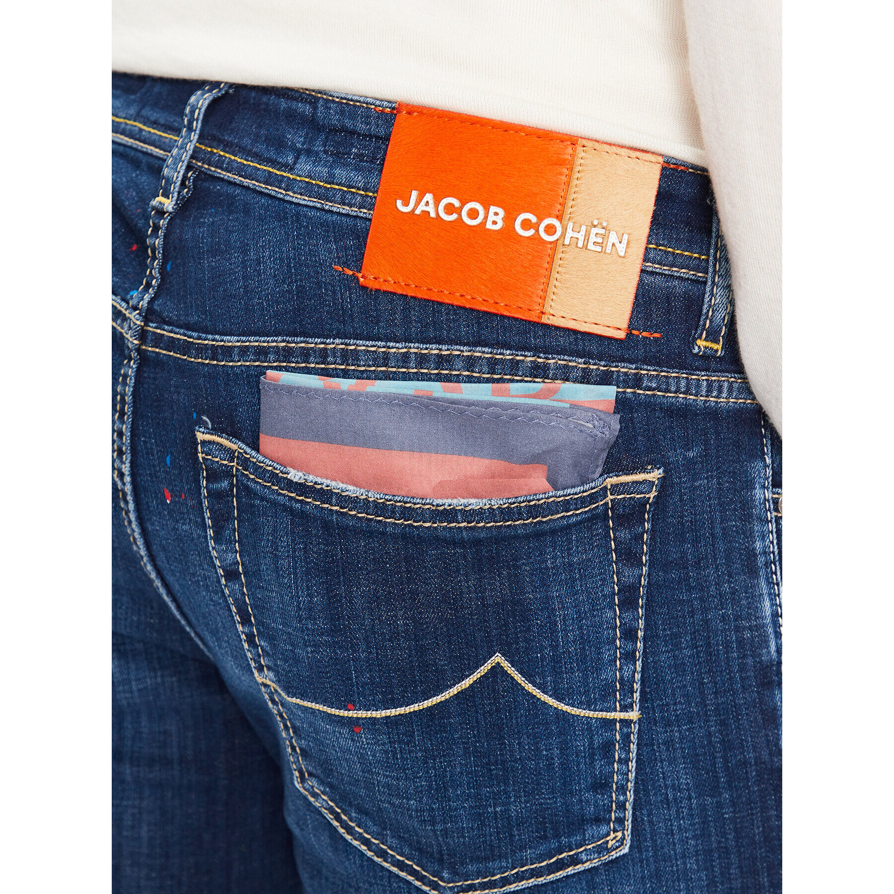 Jacob Cohën Jeansy Bard U Q M04 40 S 3952 Modrá Slim Fit - Pepit.cz