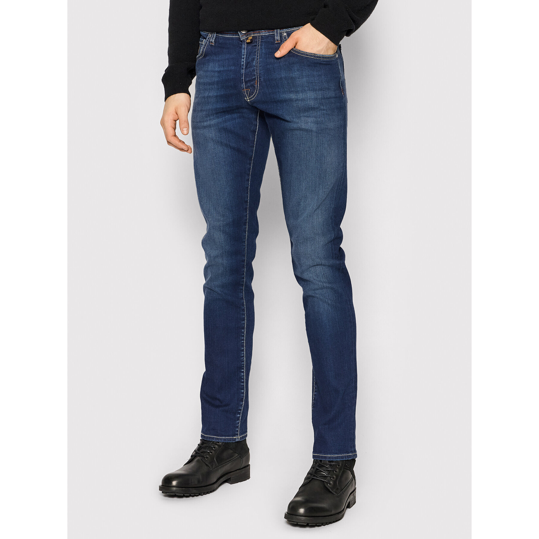 Jacob Cohën Jeansy Nick U Q E06 01 S 3623 Tmavomodrá Slim Fit - Pepit.cz