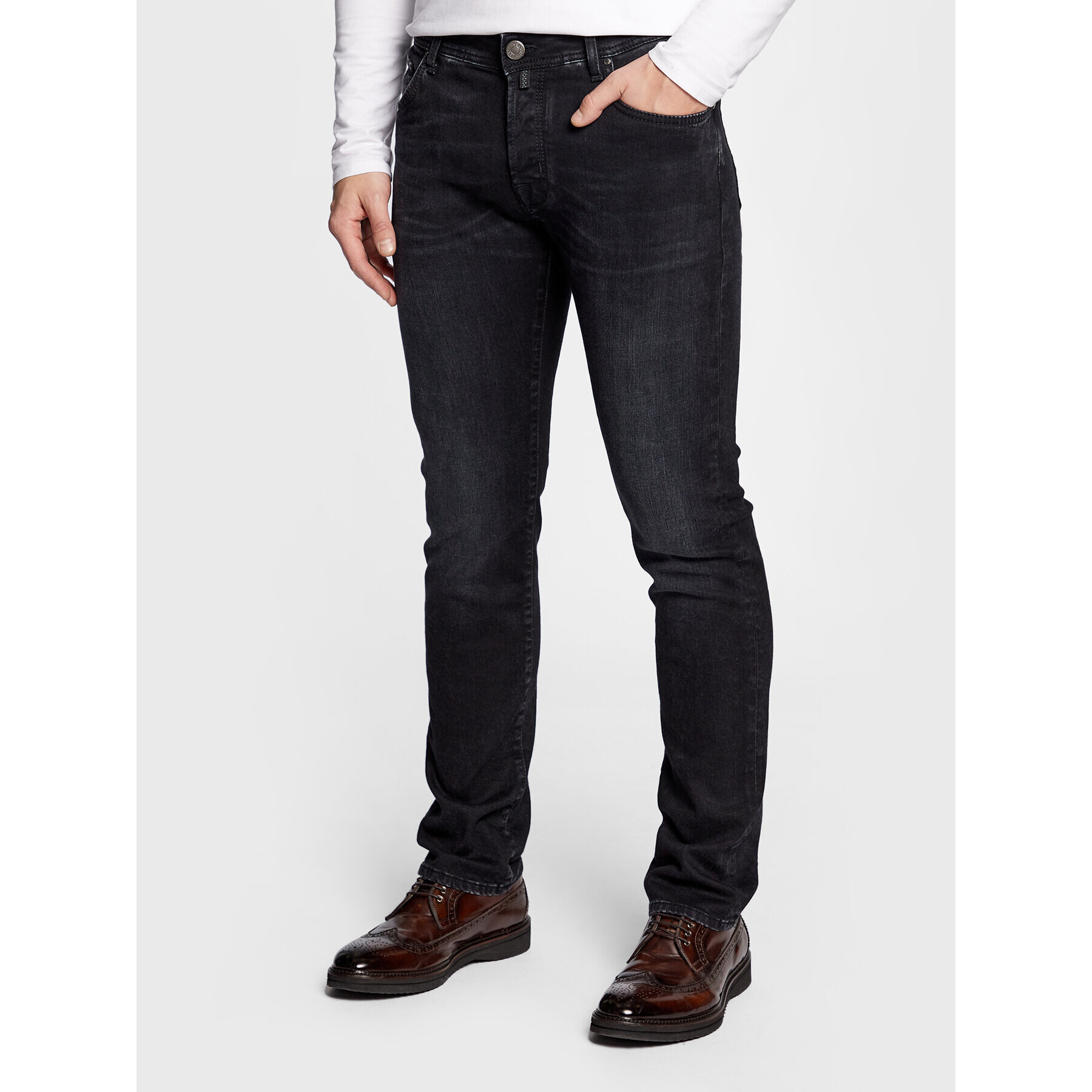 Jacob Cohën Jeansy Nick U Q E06 30 S 3622 Černá Slim Fit - Pepit.cz