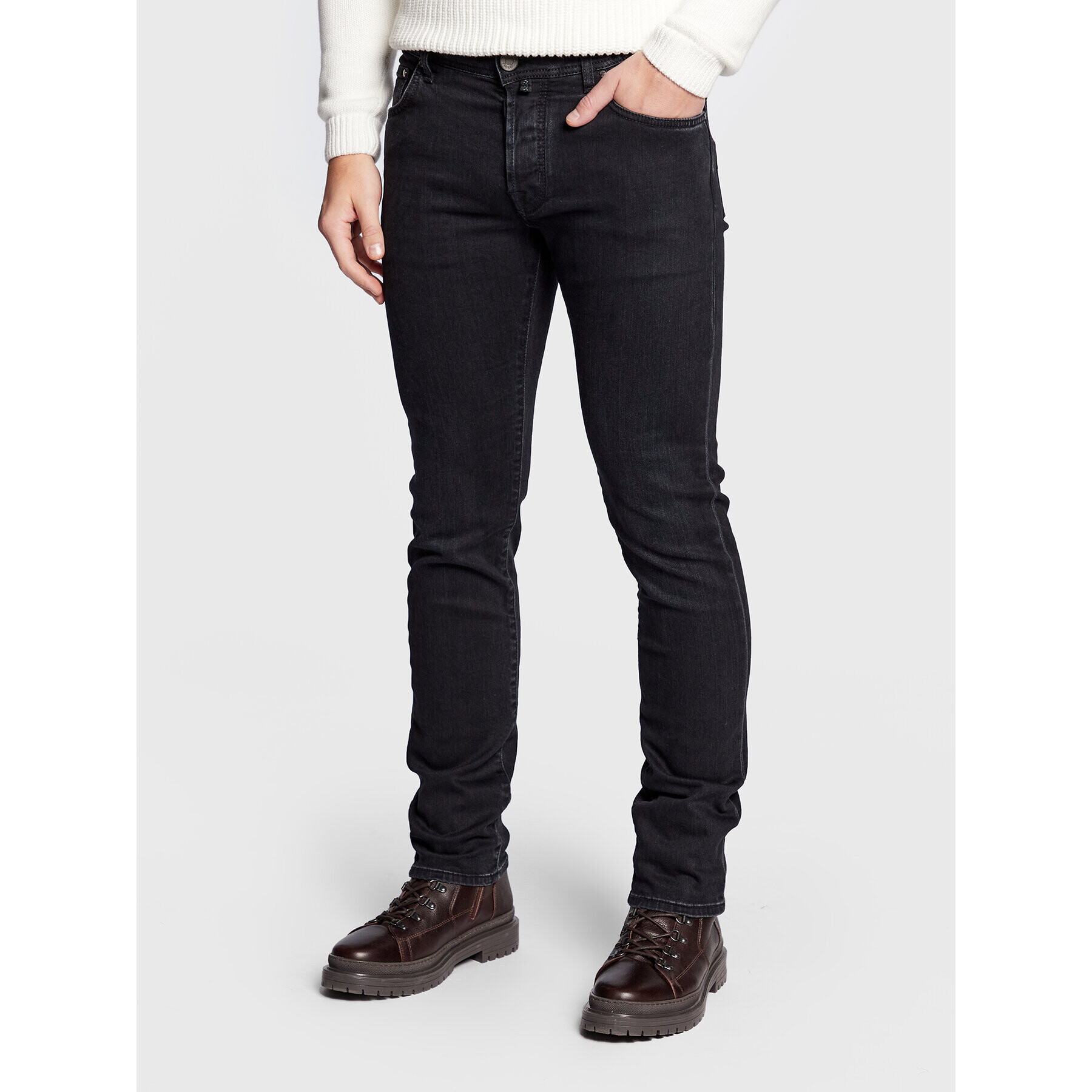 Jacob Cohën Jeansy Nick U Q E06 30 S 3622 Černá Slim Fit - Pepit.cz