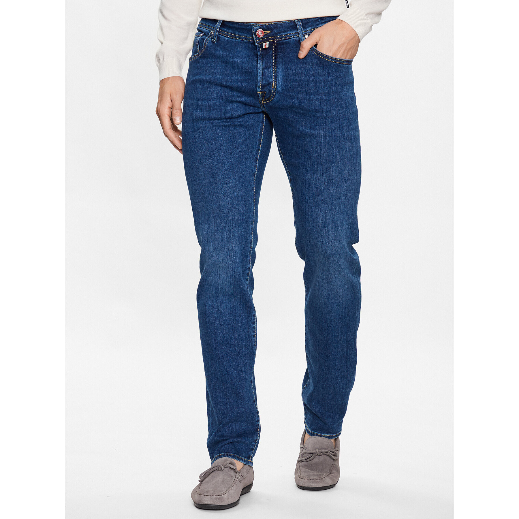 Jacob Cohën Jeansy Nick U Q E06 31 S 3621 Modrá Slim Fit - Pepit.cz