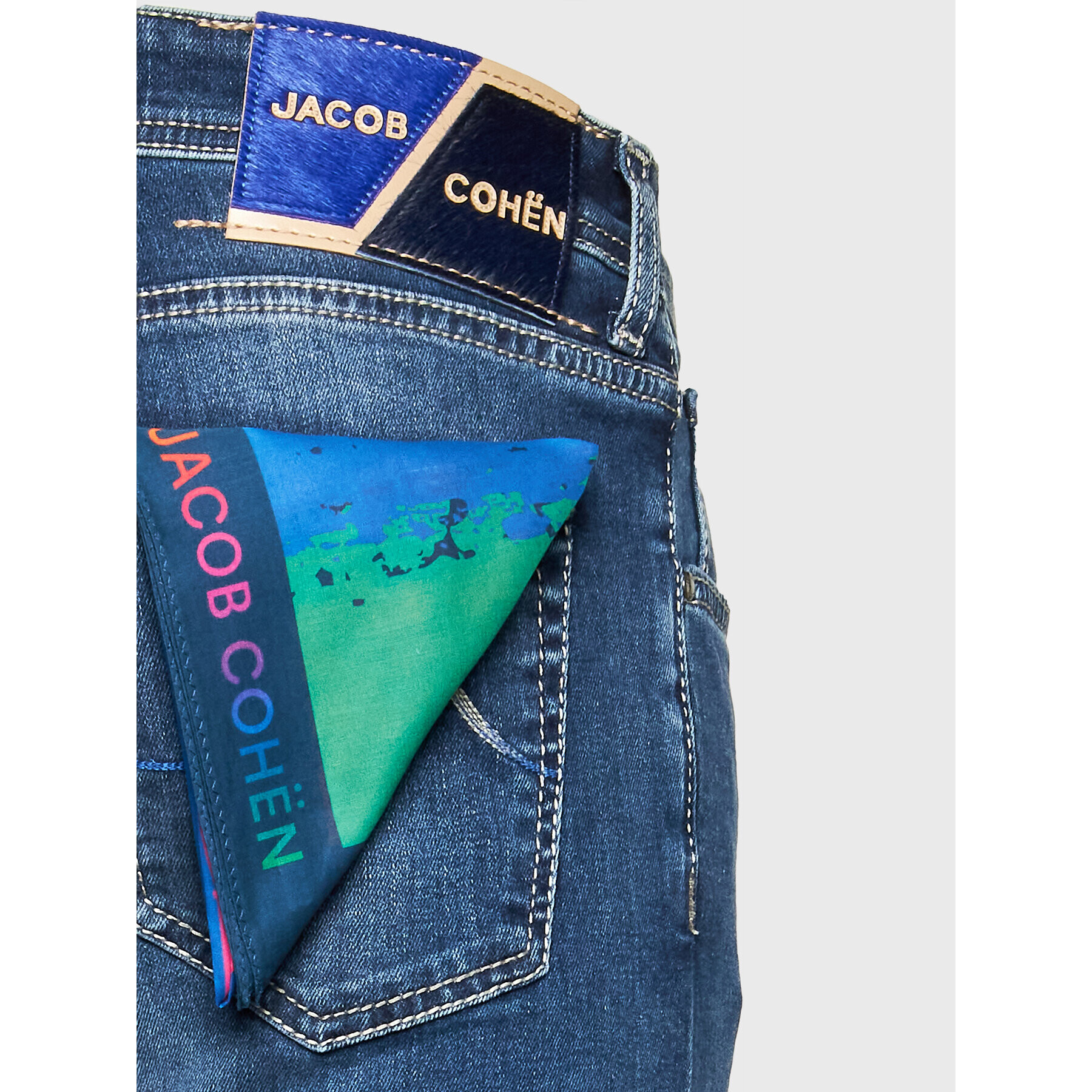 Jacob Cohën Jeansy Nick U Q E06 32 S 3624 Tmavomodrá Slim Fit - Pepit.cz