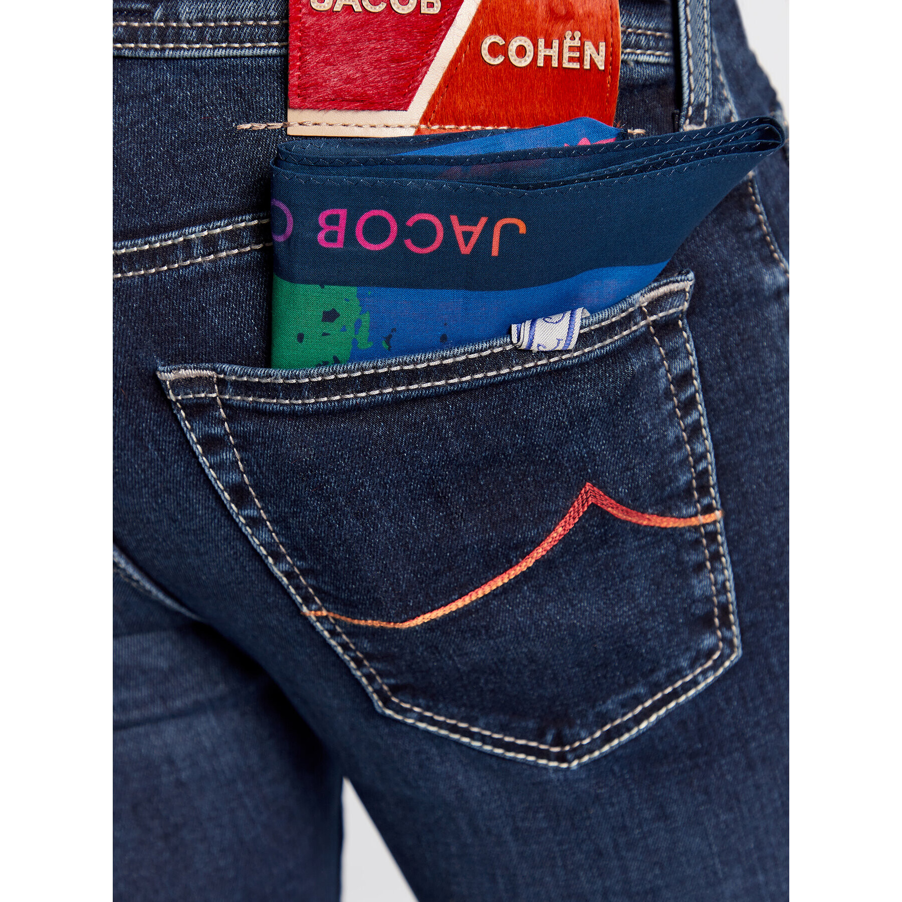 Jacob Cohën Jeansy Nick U Q E06 32 S 3624 Tmavomodrá Slim Fit - Pepit.cz