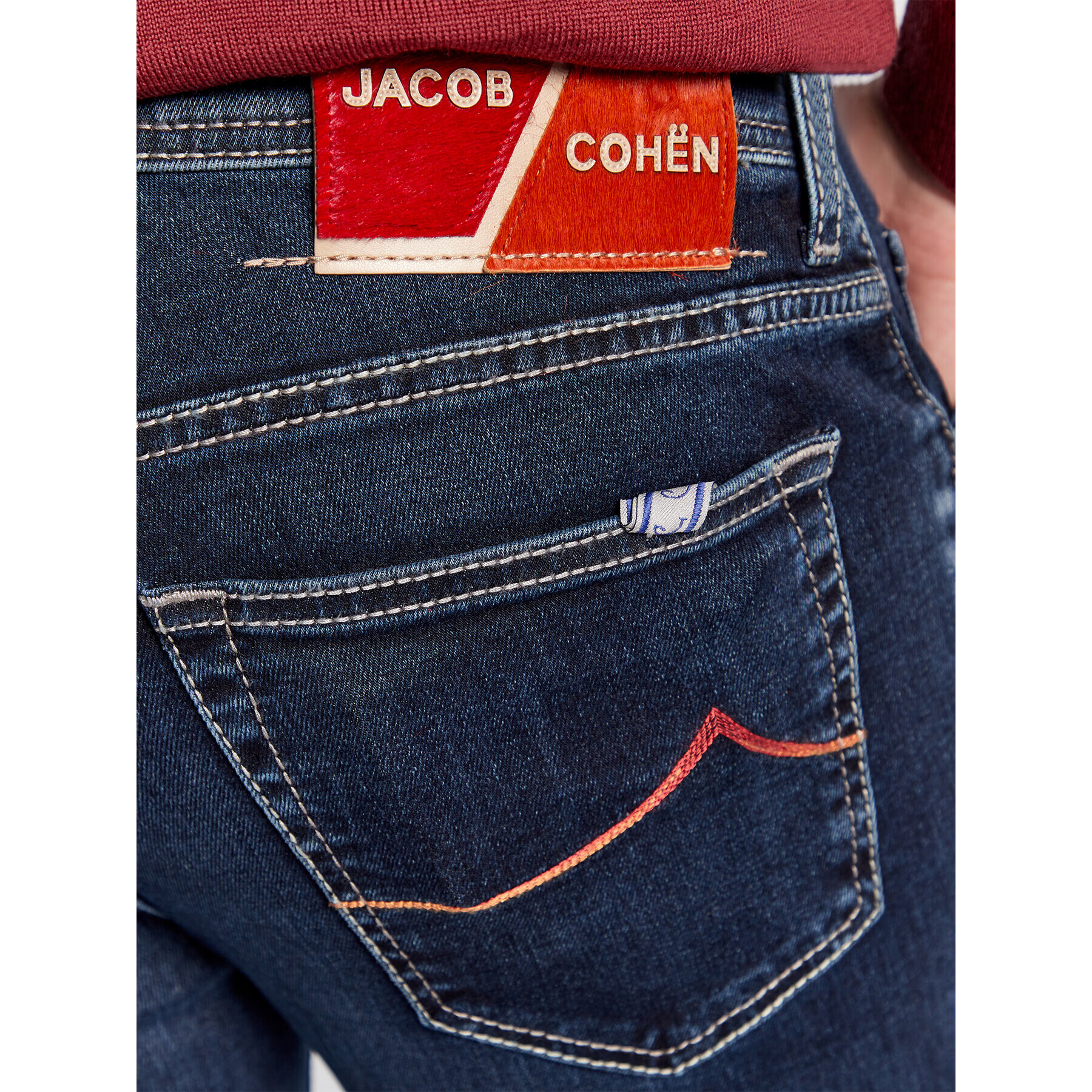 Jacob Cohën Jeansy Nick U Q E06 32 S 3624 Tmavomodrá Slim Fit - Pepit.cz