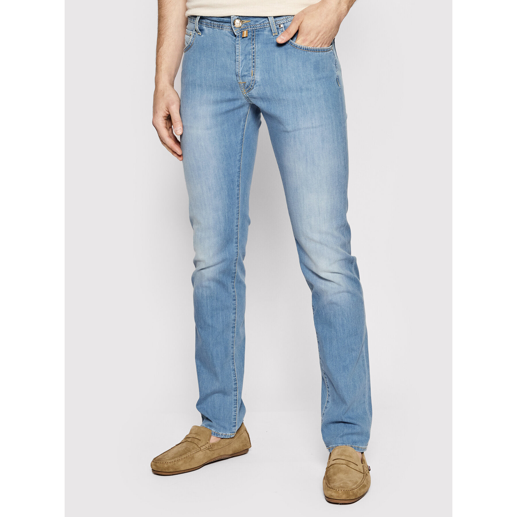 Jacob Cohën Jeansy Nick U Q E06 32 S 3735 Modrá Slim Fit - Pepit.cz