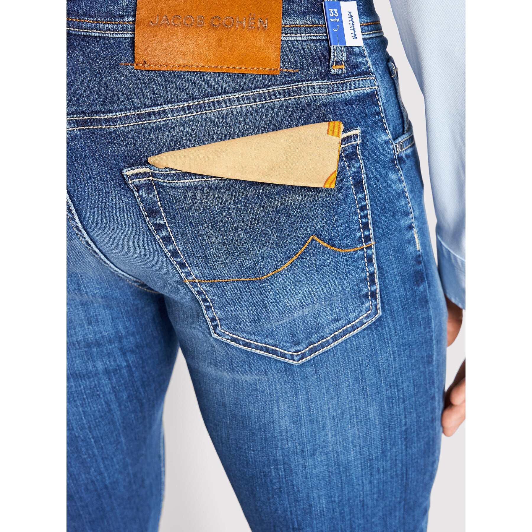 Jacob Cohën Jeansy Nick U Q E06 34 S 3623 Modrá Slim Fit - Pepit.cz