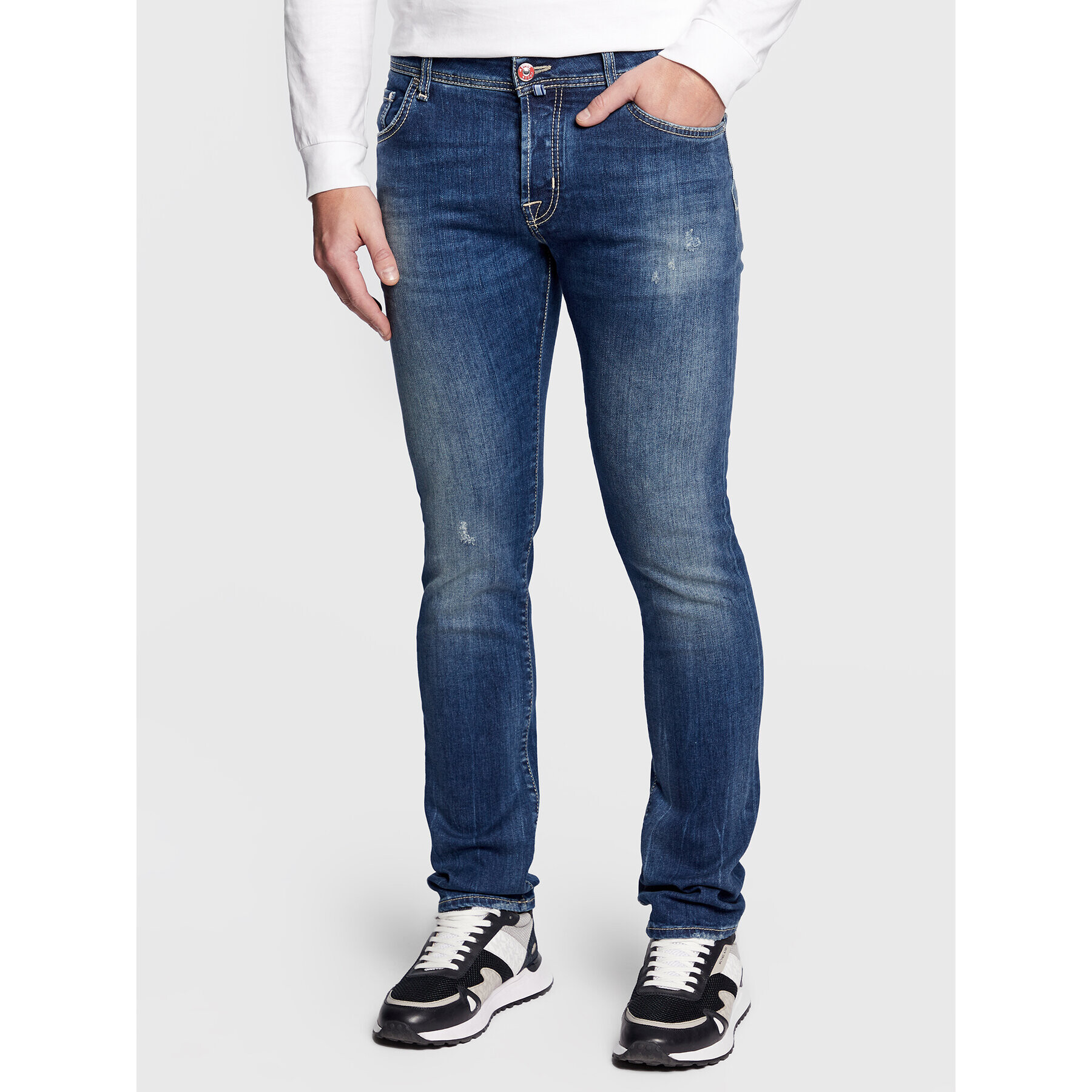 Jacob Cohën Jeansy Nick U Q E06 34 S 3623 Tmavomodrá Slim Fit - Pepit.cz