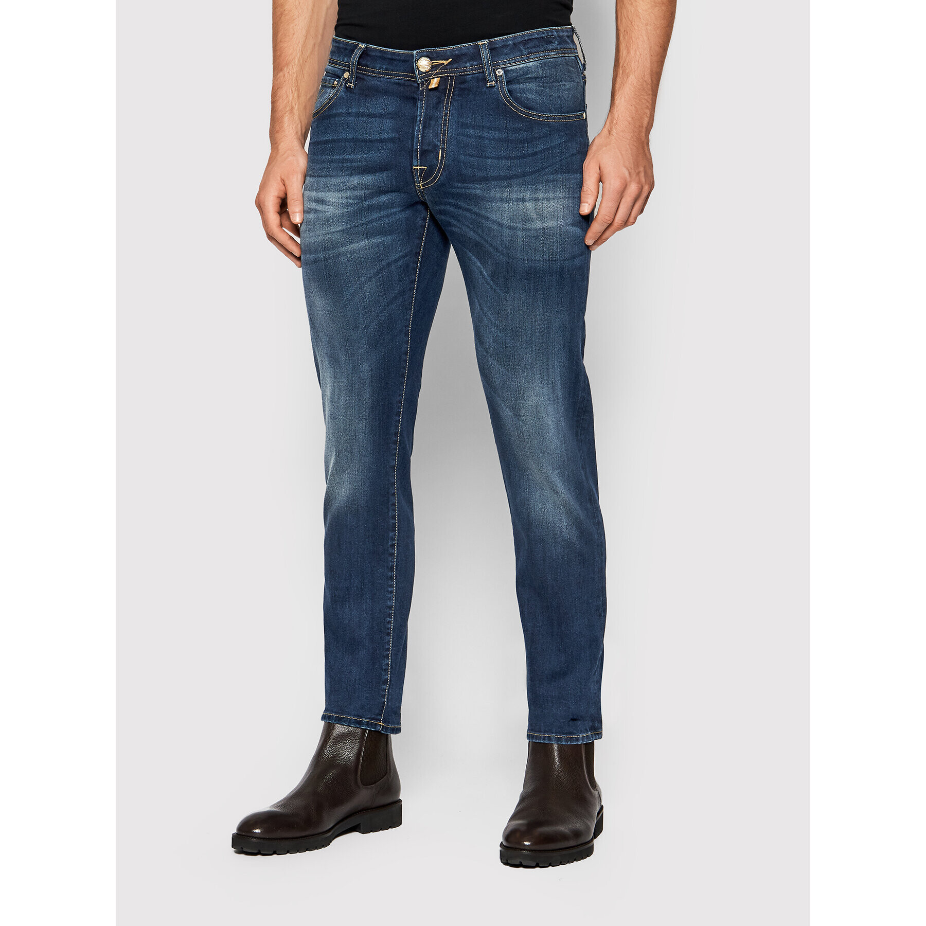 Jacob Cohën Jeansy Nick U Q M06 06 S 3614 Modrá Slim Fit - Pepit.cz