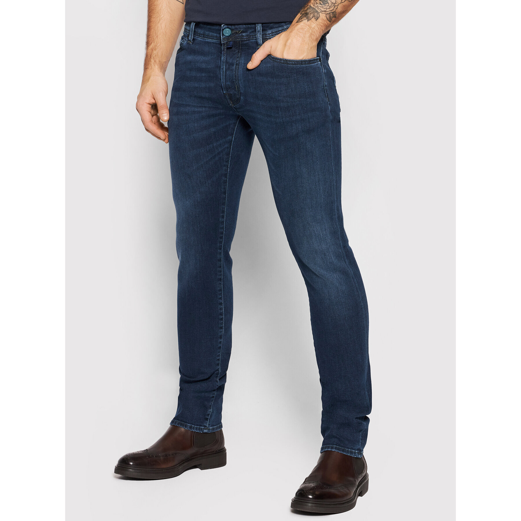 Jacob Cohën Jeansy Nick U Q M06 19 S 3621 Tmavomodrá Slim Fit - Pepit.cz