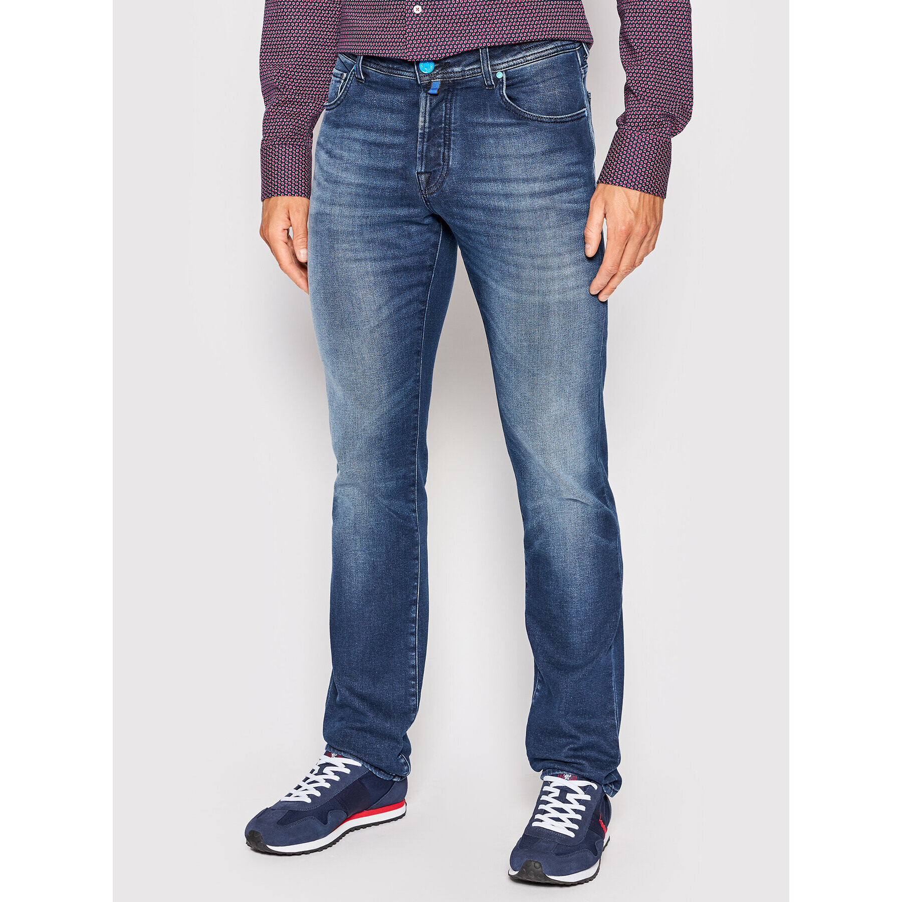 Jacob Cohën Jeansy Nick U Q M06 30 S 3588 Tmavomodrá Slim Fit - Pepit.cz