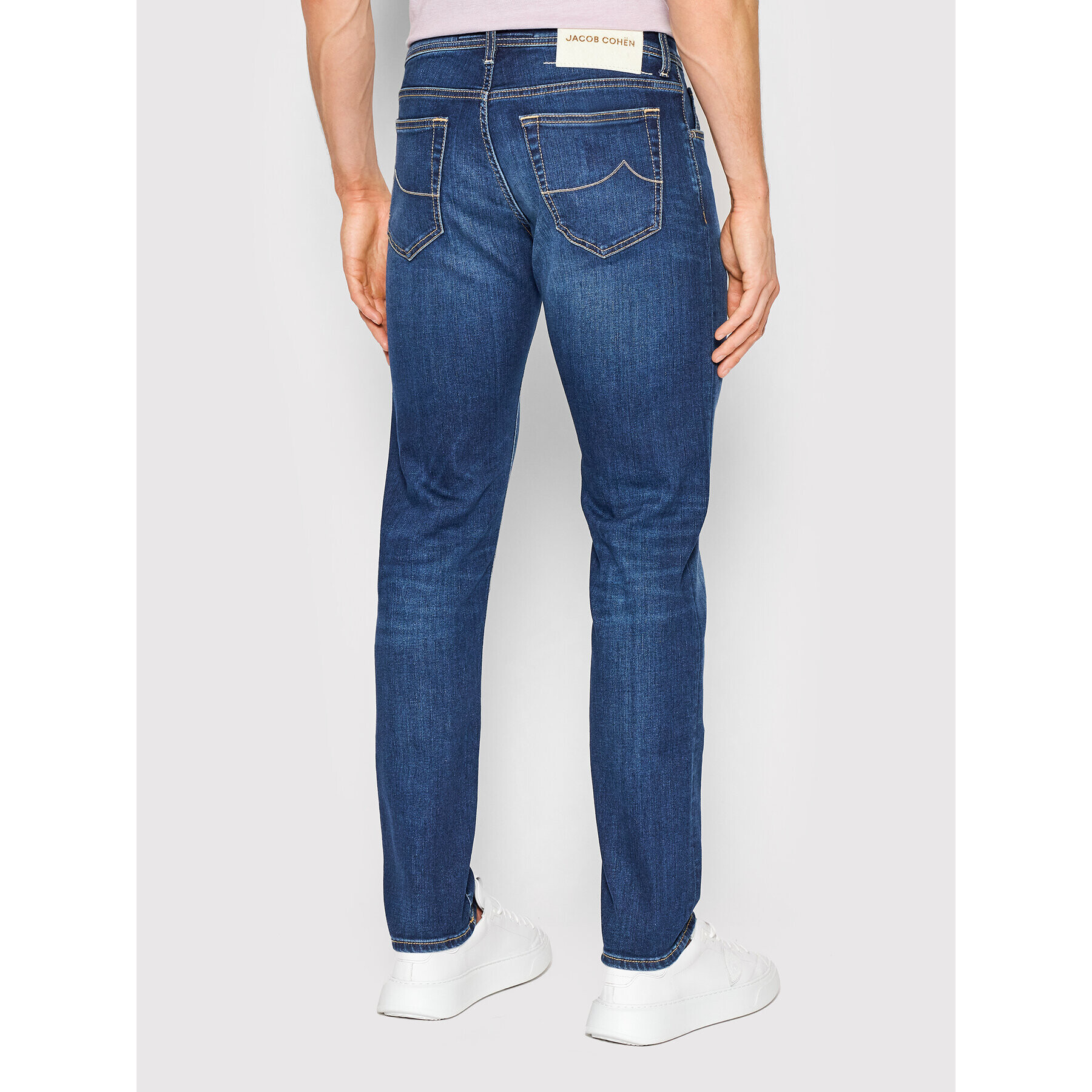 Jacob Cohën Jeansy U Q E07 34 S 3623 Tmavomodrá Slim Fit - Pepit.cz