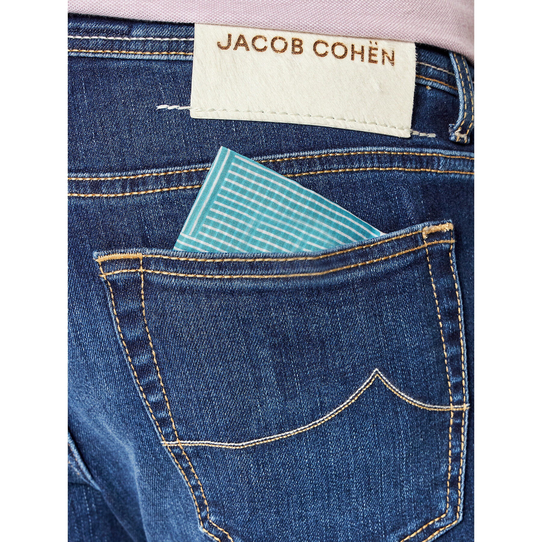 Jacob Cohën Jeansy U Q E07 34 S 3623 Tmavomodrá Slim Fit - Pepit.cz