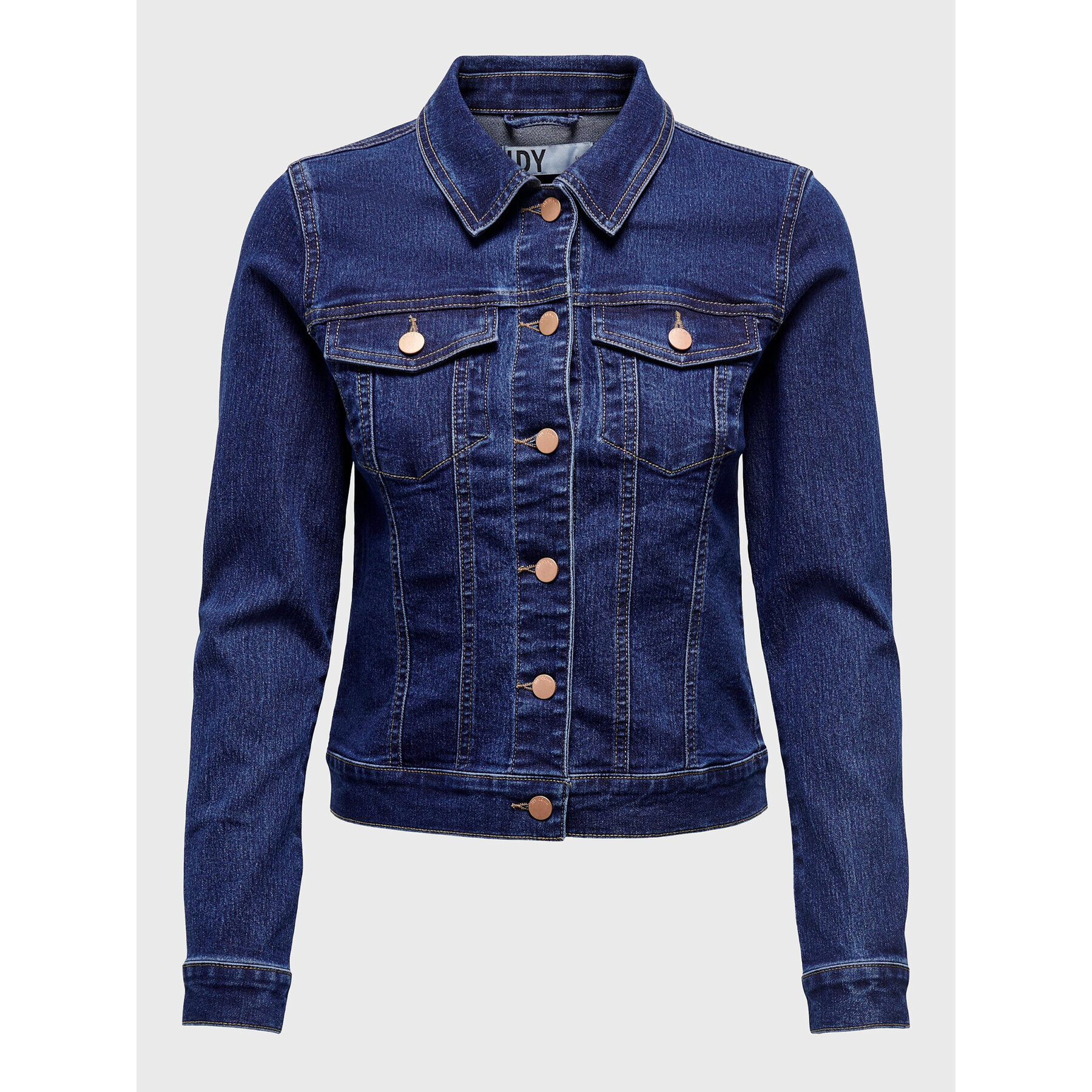 JDY Jeansová bunda 15281572 Modrá Regular Fit - Pepit.cz