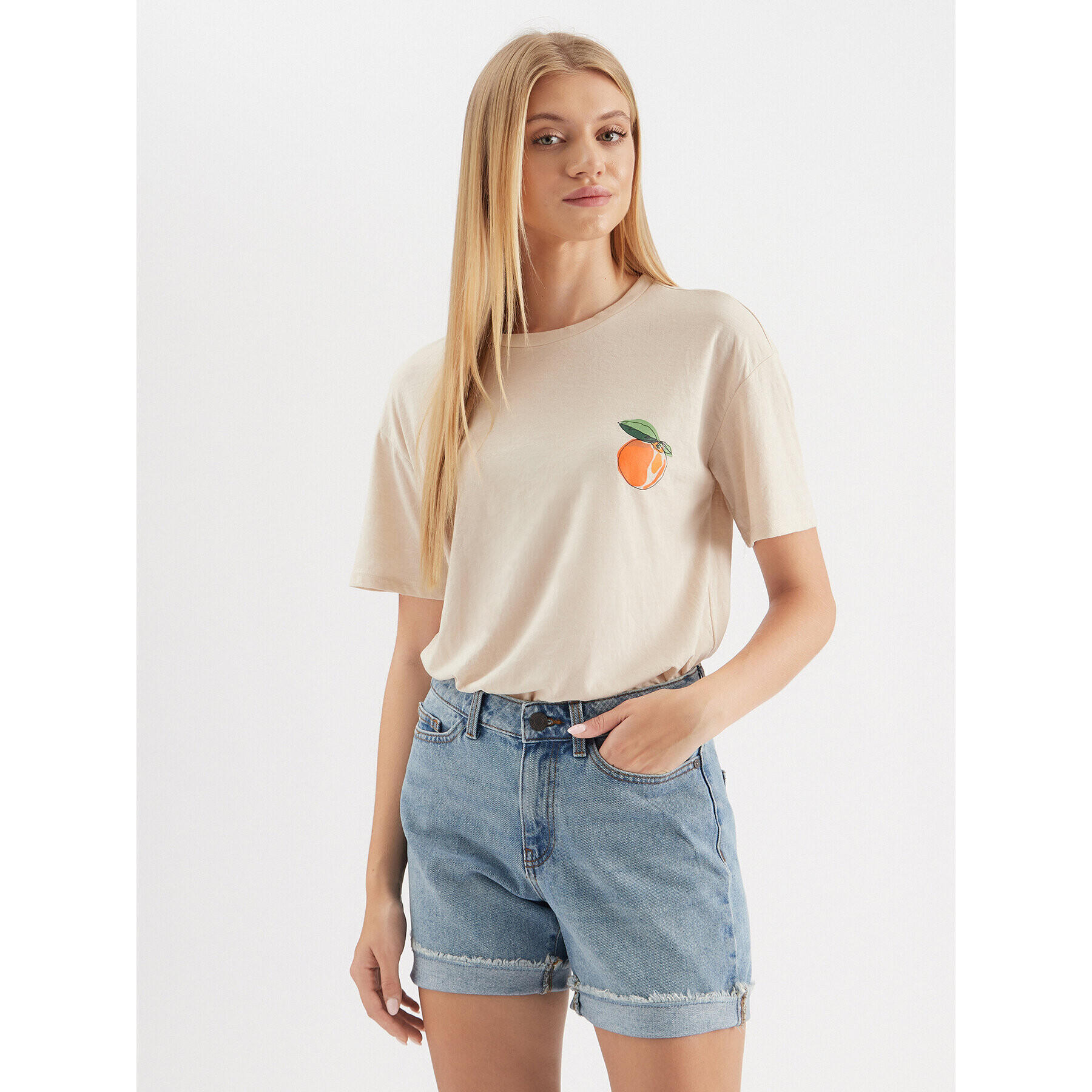 JDY T-Shirt 15286245 Šedá Loose Fit - Pepit.cz