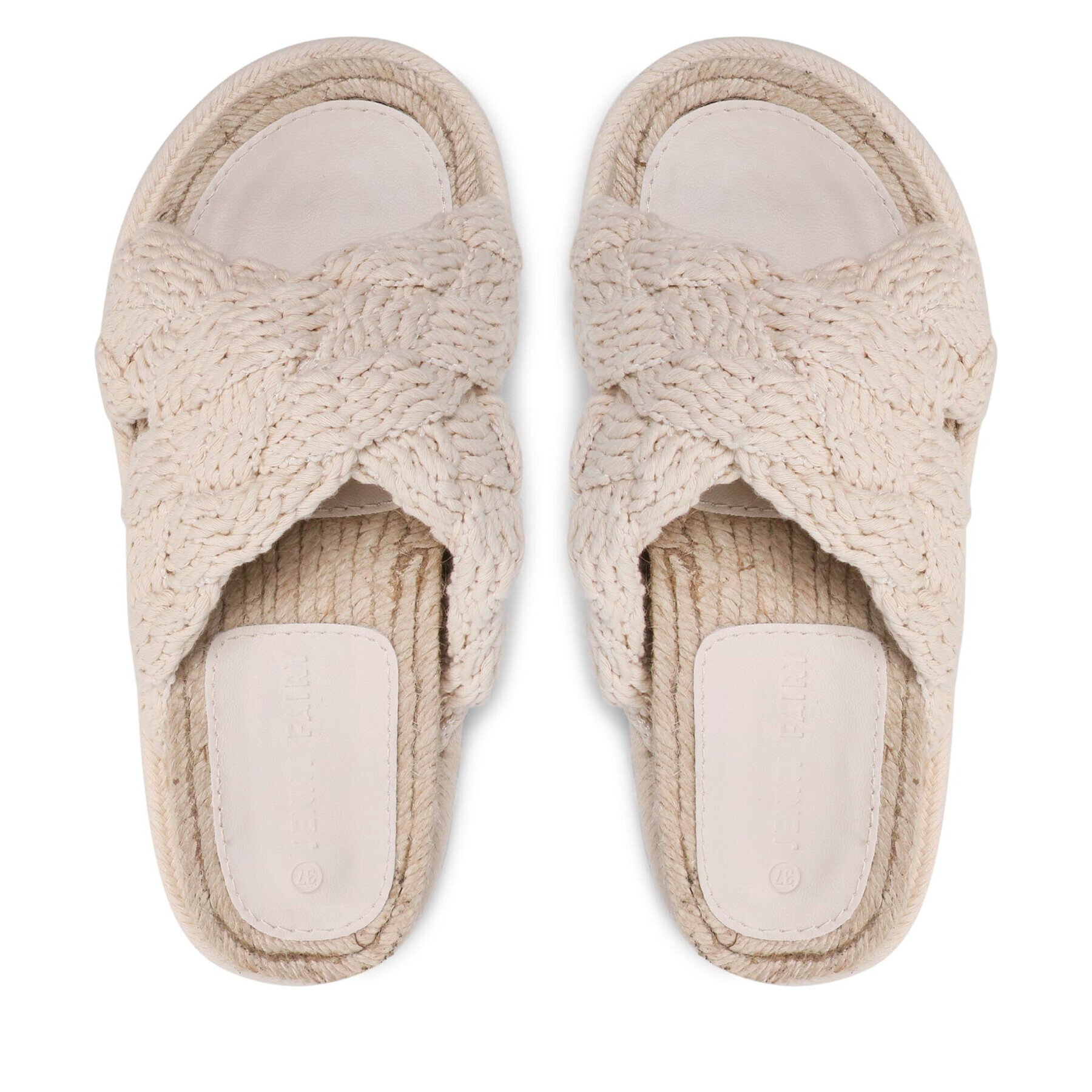 Jenny Fairy Espadrilky WS21168-01 Béžová - Pepit.cz