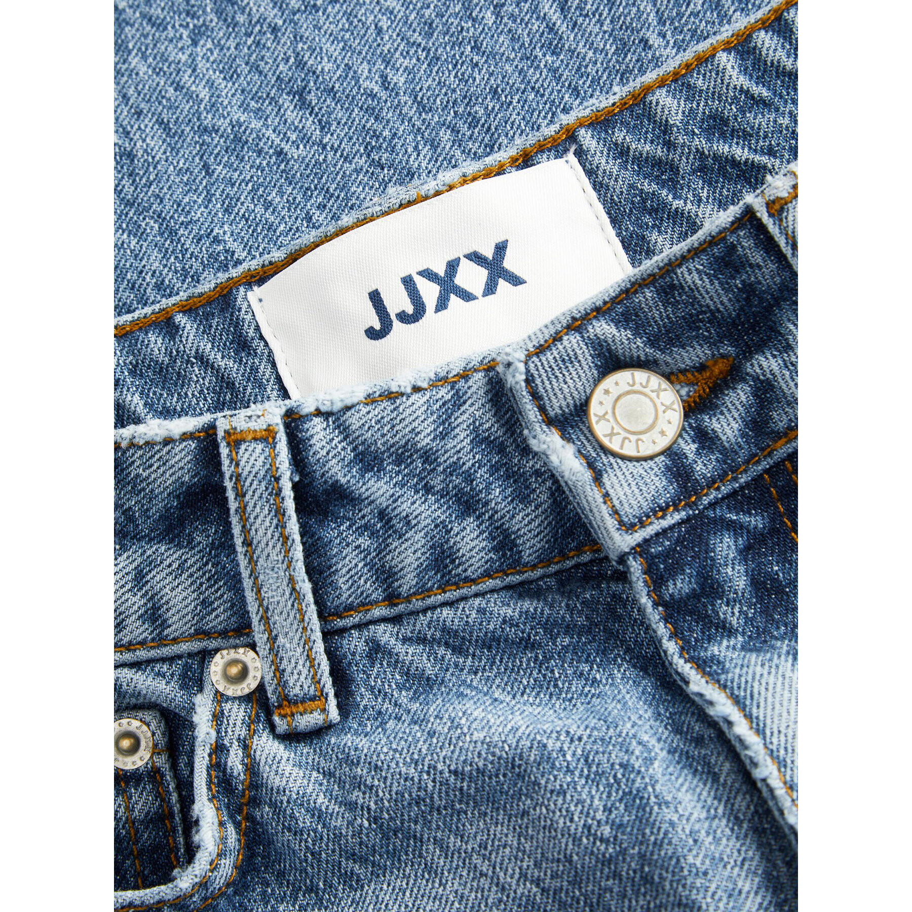 JJXX Jeansy Lisbon 12213702 Modrá Mom Fit - Pepit.cz